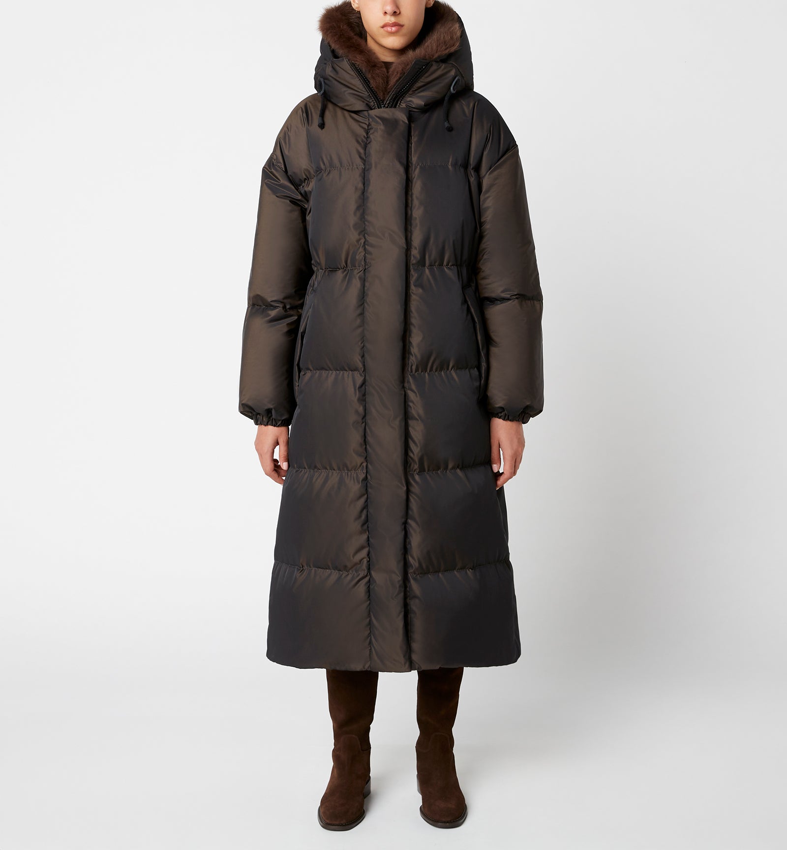 FAUSTIN MANTEAU MATELASSÉ LONGUE EN DUVET
