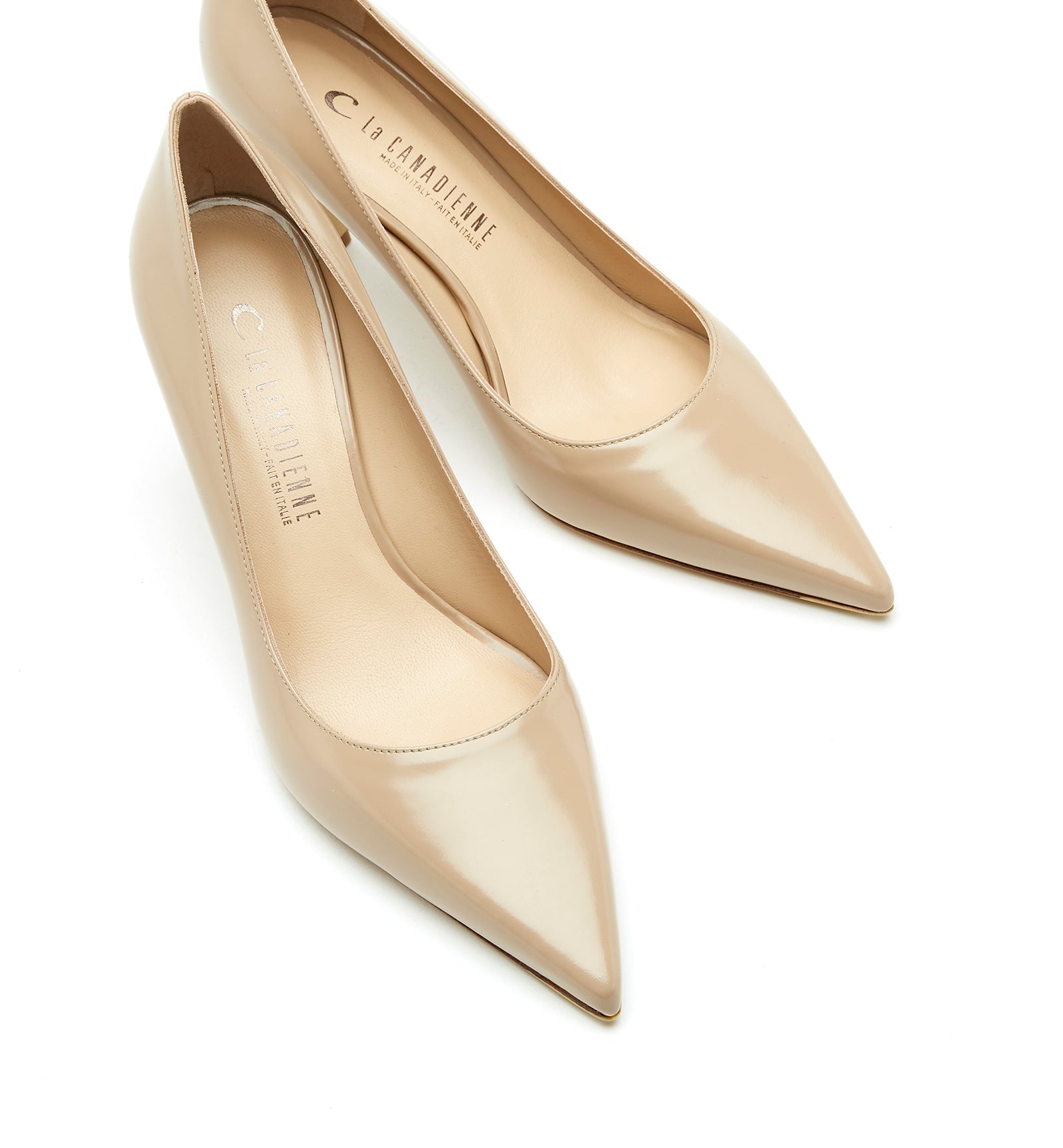 FAYDRAH SHINE LEATHER PUMP - La Canadienne