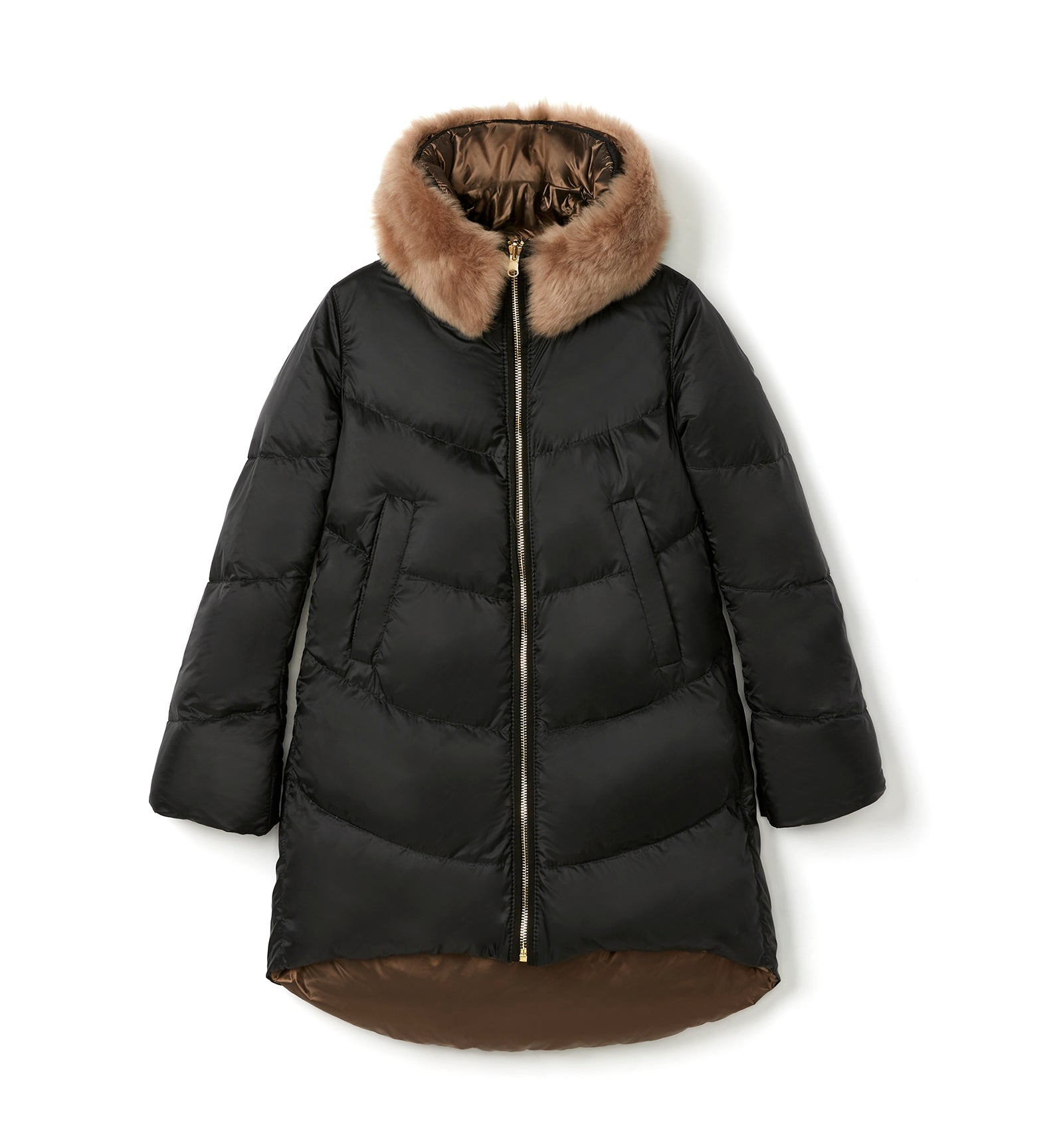FINLO MANTEAU MATELASSÉ RÉVERSIBLE EN DUVET