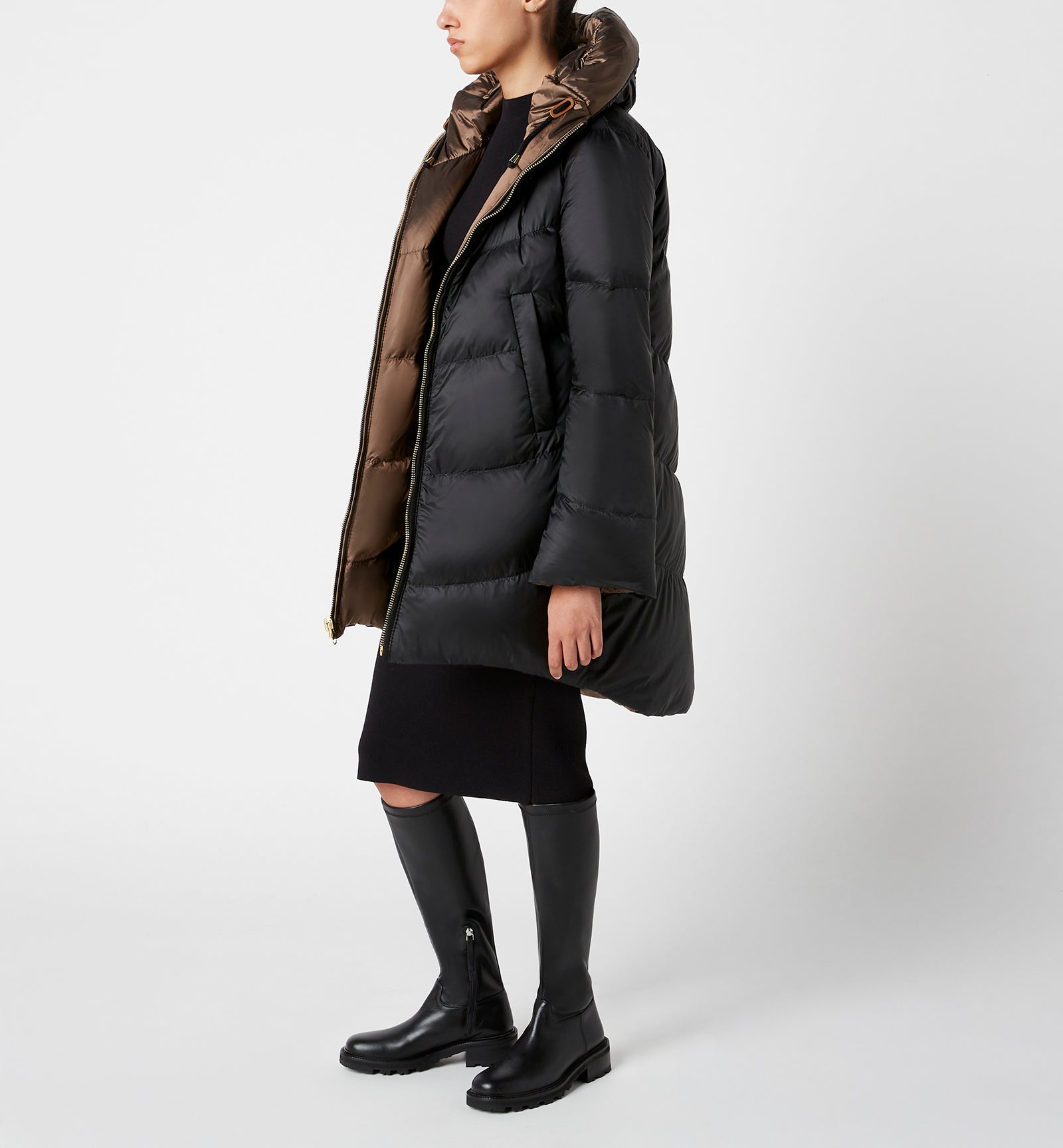 FINLO MANTEAU MATELASSÉ RÉVERSIBLE EN DUVET