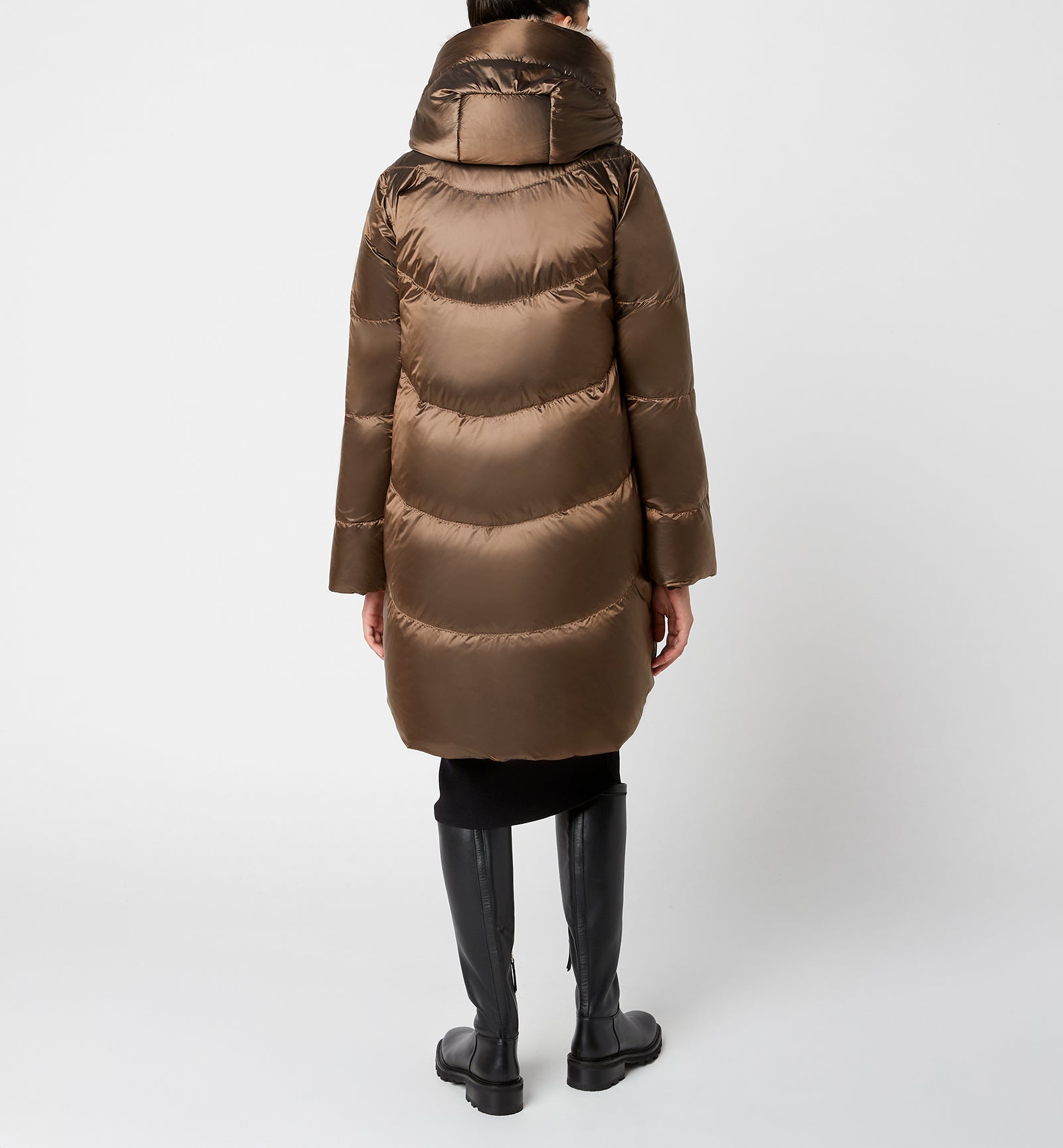 FINLO MANTEAU MATELASSÉ RÉVERSIBLE EN DUVET