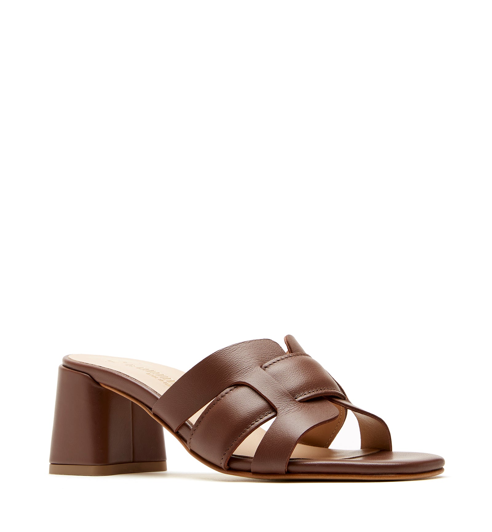 FLEETWOOD SANDALE EN CUIR À TALONS