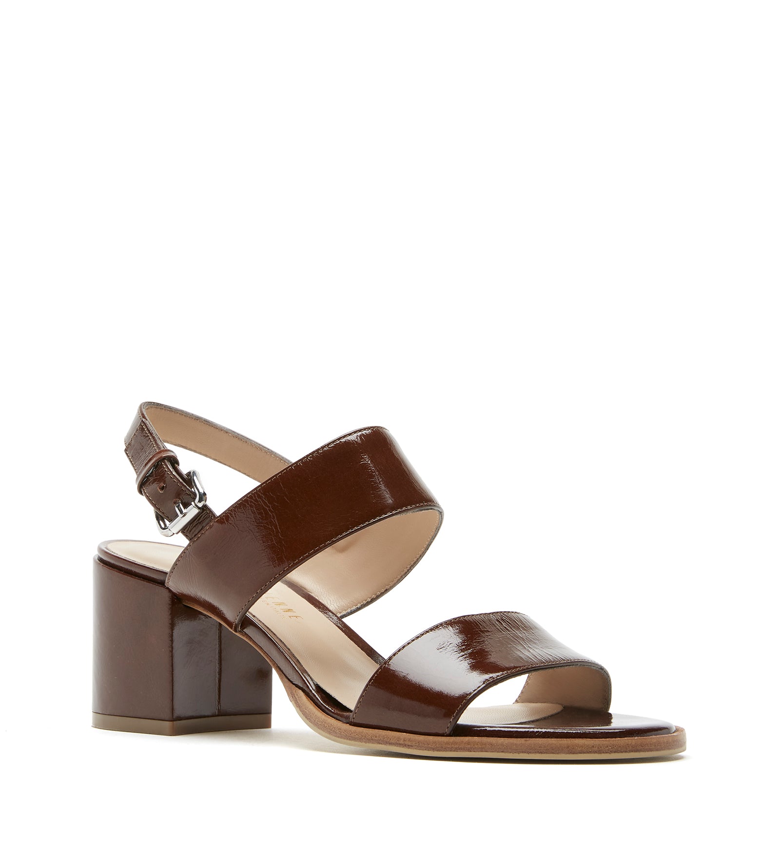 FLEMMING SANDALE EN CUIR EFFET FROISSÉ