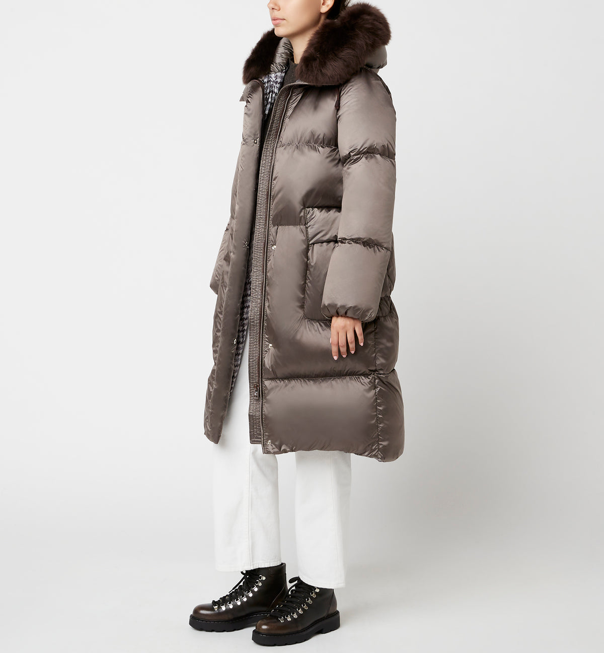 FONTENA DOWN FILLED LONG COAT — Item 16 of 18