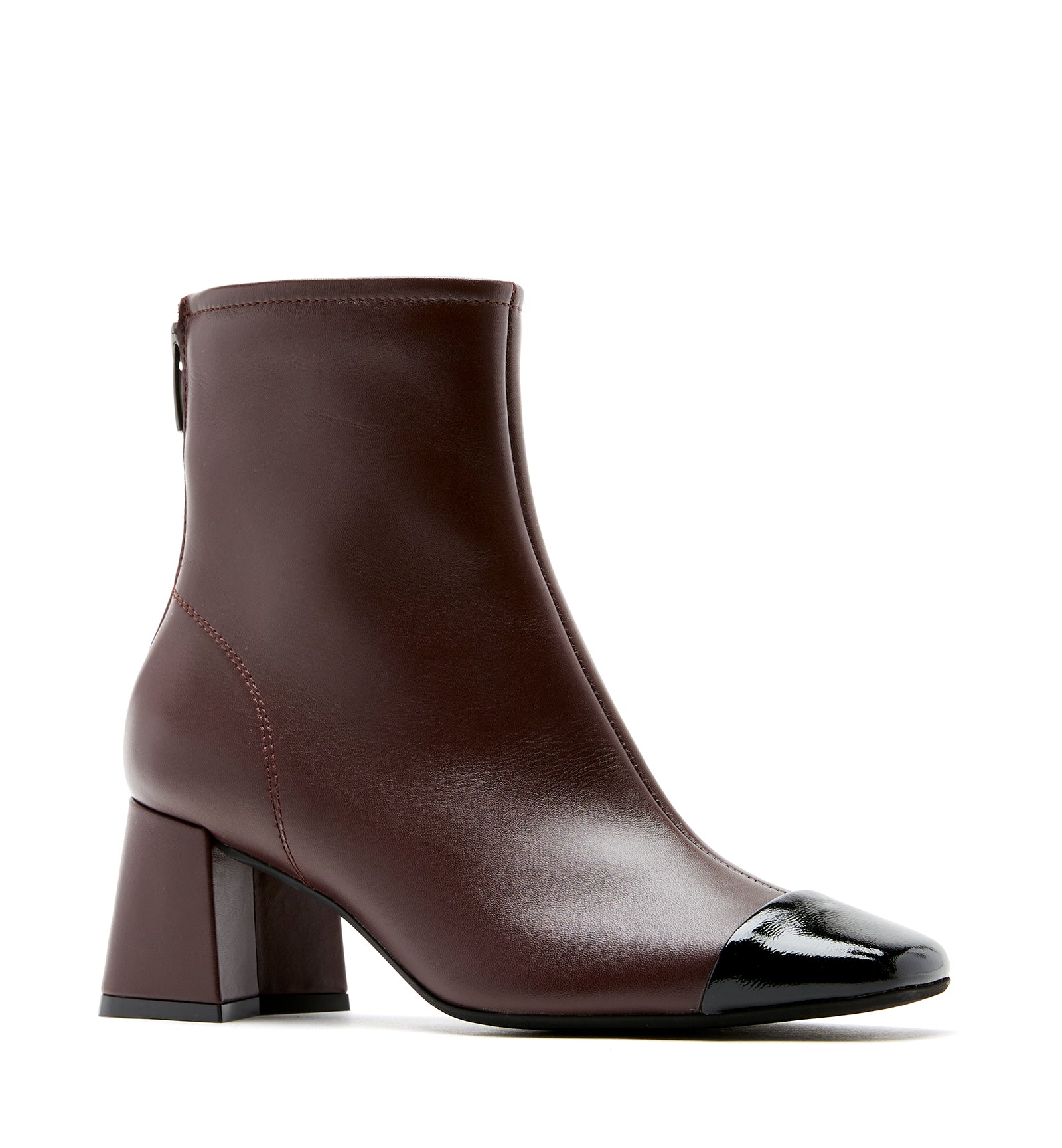 FREDA LEATHER BOOTIE