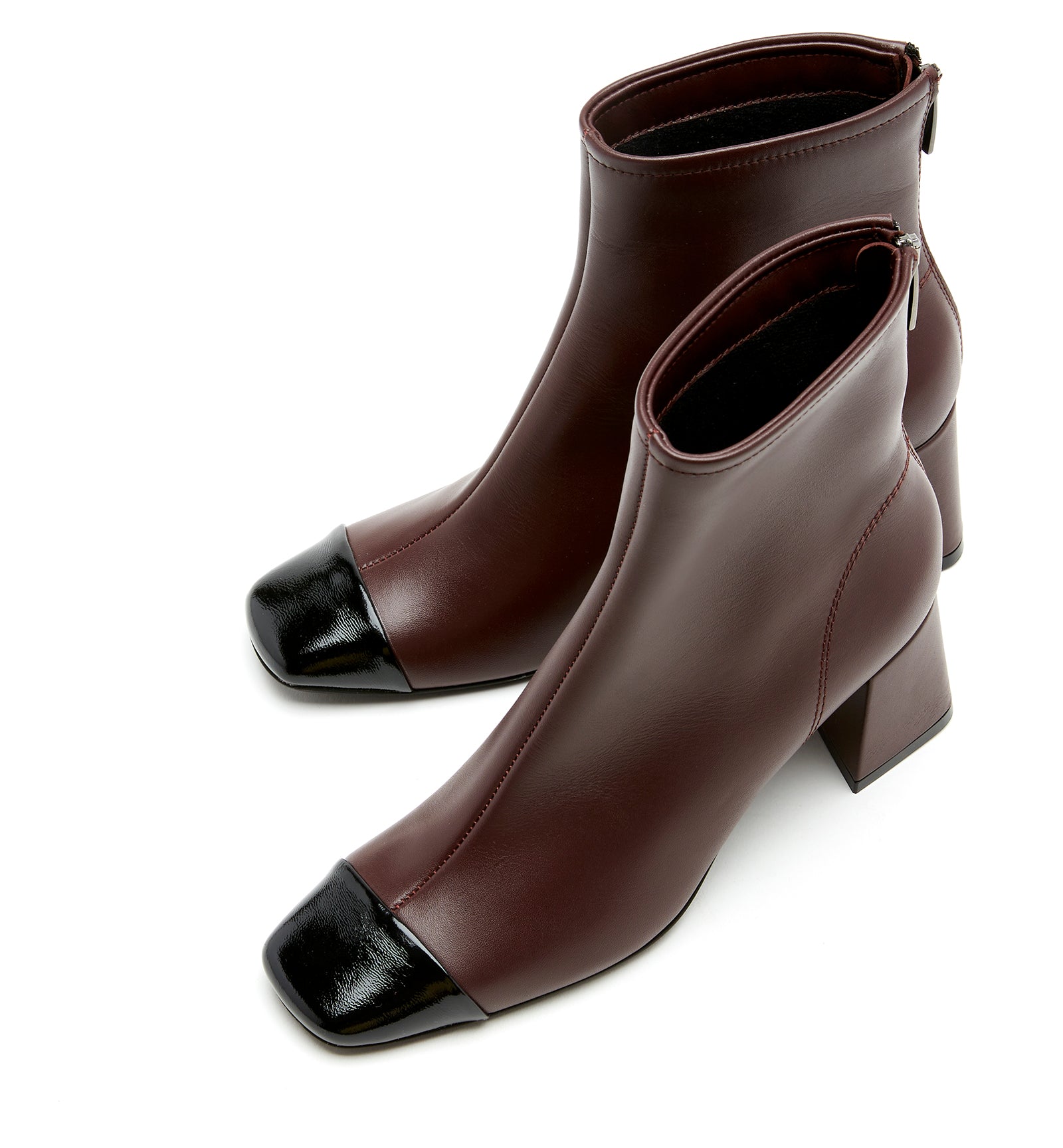 FREDA LEATHER BOOTIE