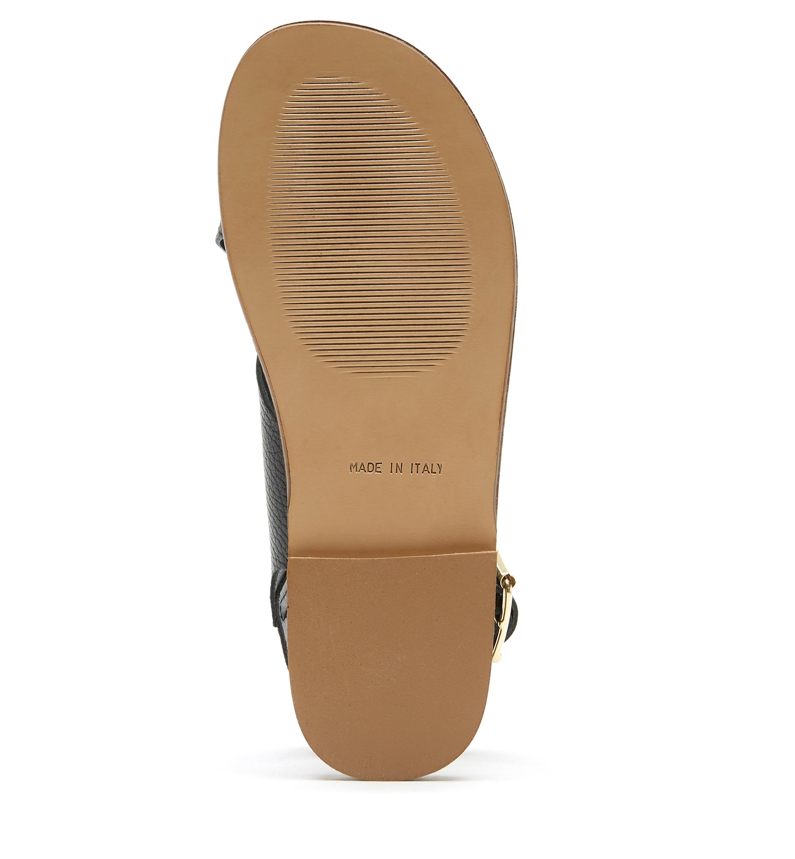 FREEDA SANDALE EN CUIR EFFET FROISSÉ