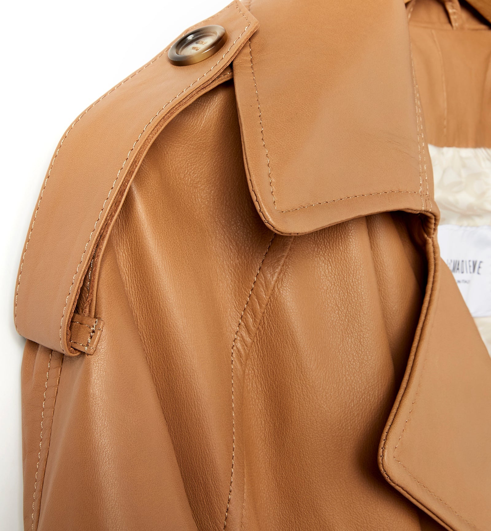 FRESH LEATHER TRENCH COAT - La Canadienne