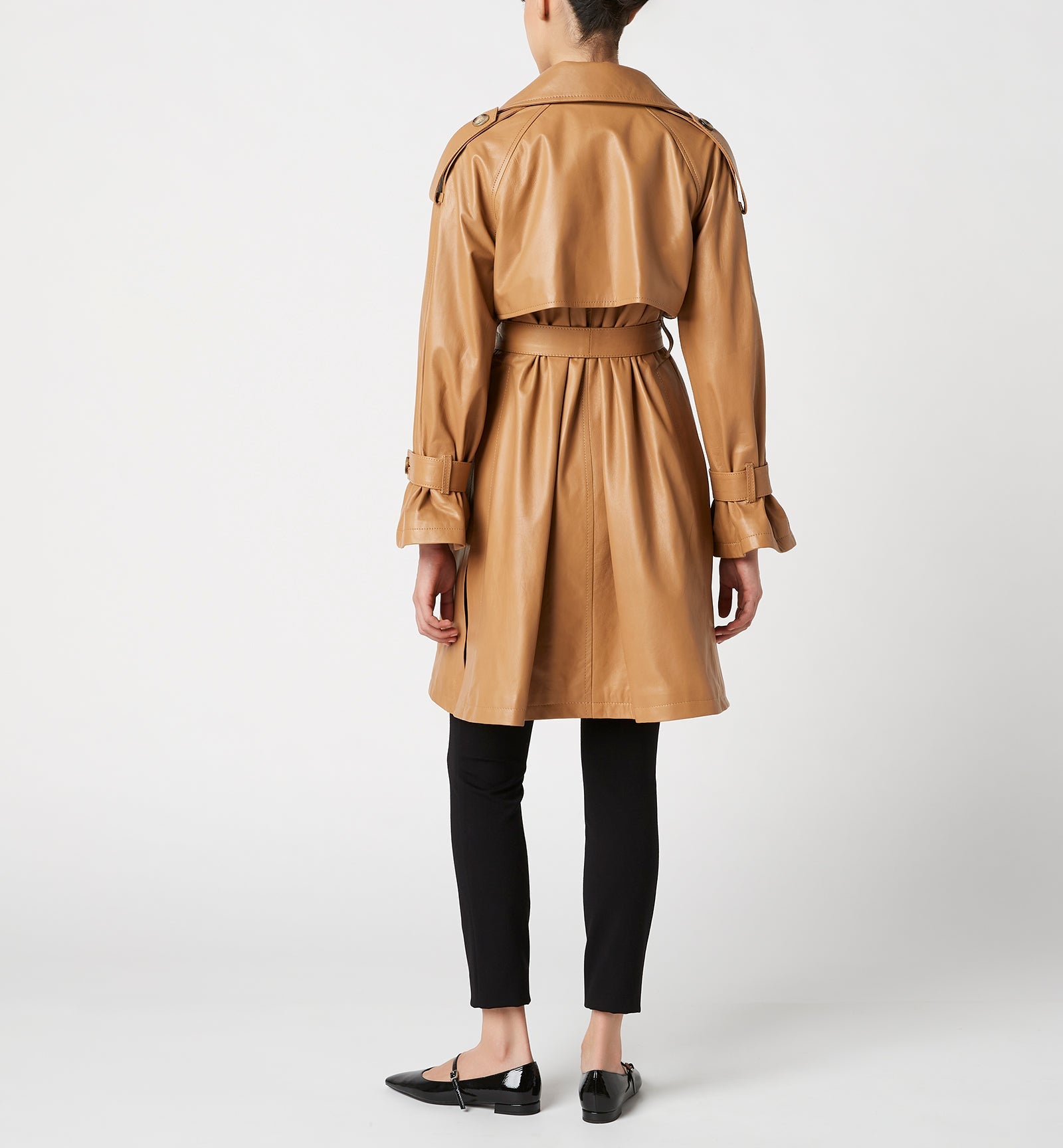 FRESH LEATHER TRENCH COAT - La Canadienne