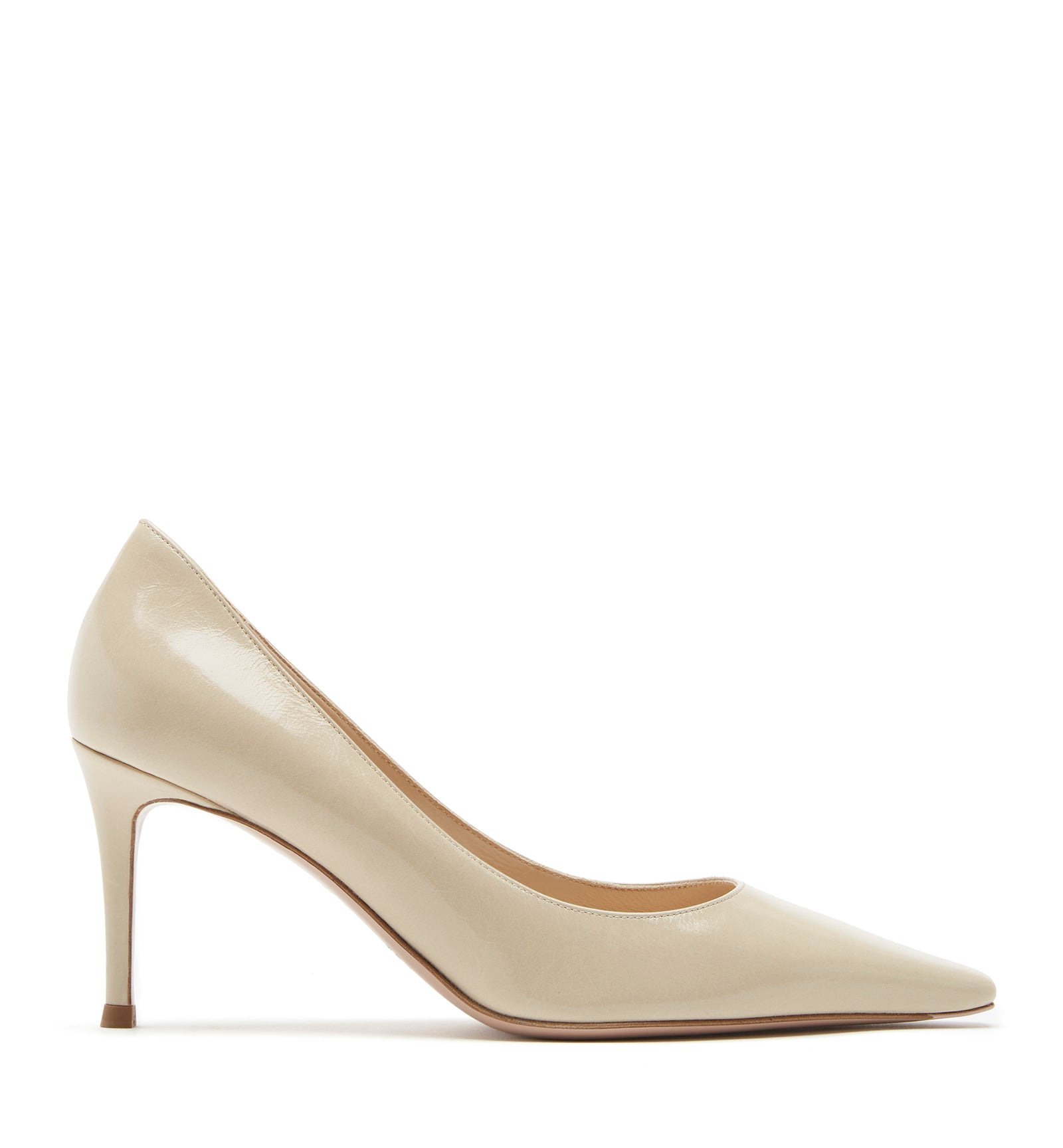 FYNN ESCARPIN EN CUIR FROISSÉ