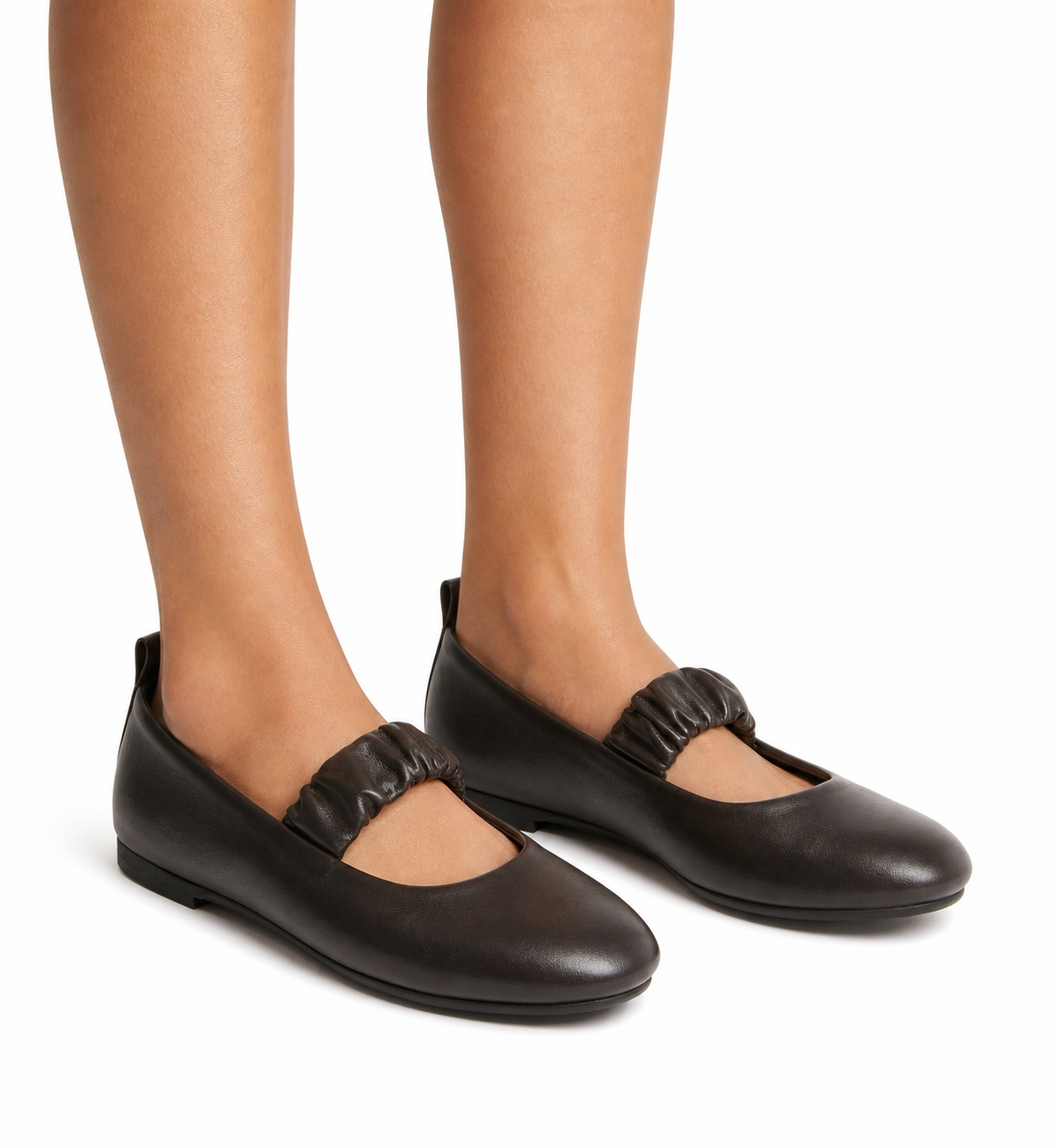 GLORIUS BALLERINE MARY JANE EN CUIR