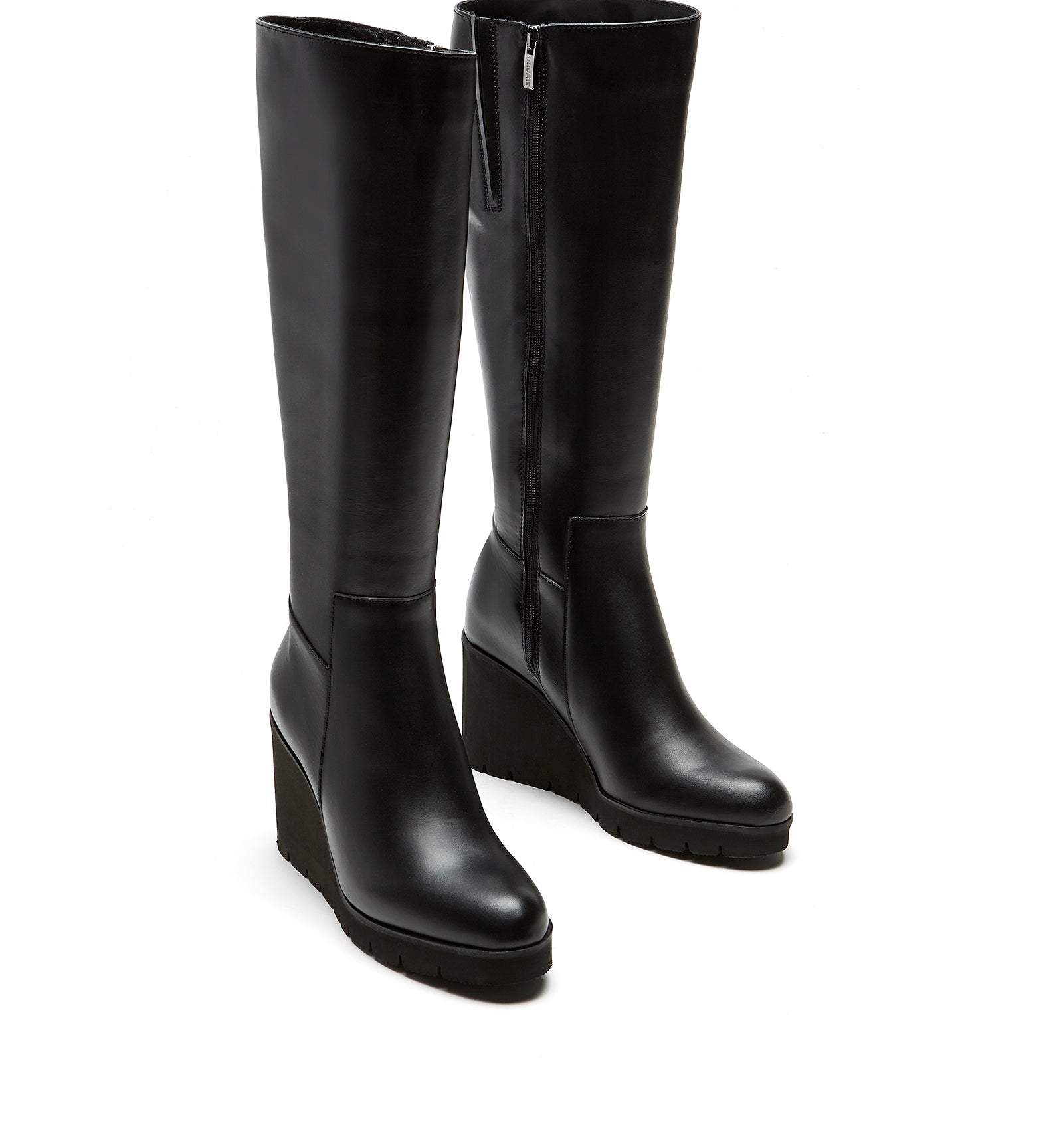 GOUP LEATHER WEDGE BOOT - La Canadienne