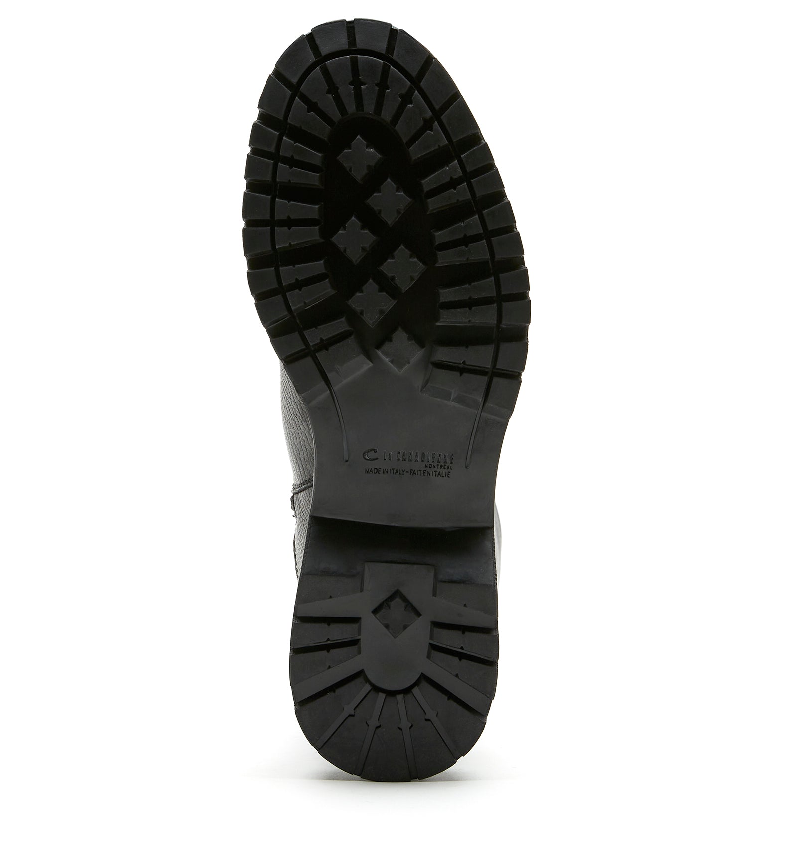 HARRY SHEARLING-LINED PEBBLE LEATHER BOOT