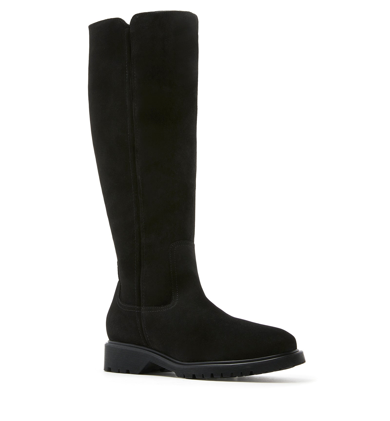 HARRY SHEARLING-LINED SUEDE BOOT
