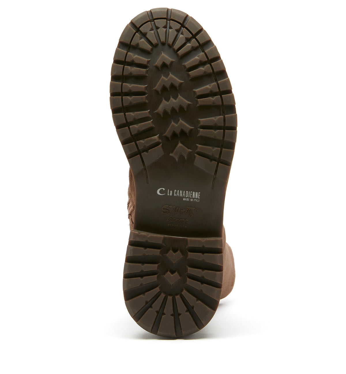 HELPFUL SHEARLING LINED SUEDE LACE UP BOOTIE - La Canadienne