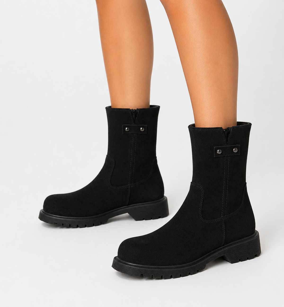 HOGAN SHEARLING-LINED SUEDE BOOTIE — Item 6 of 6