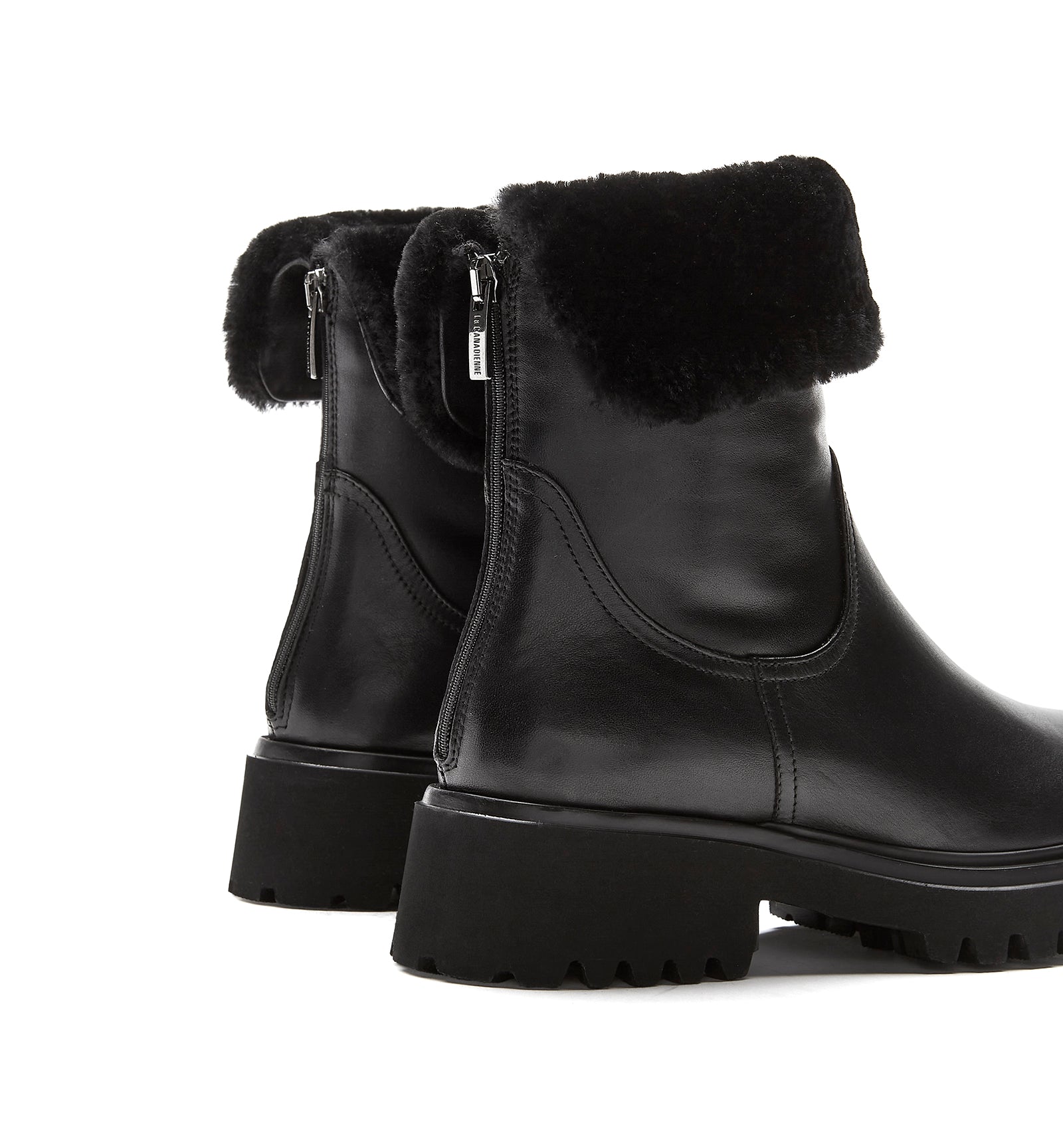 KEEN BOTTILON EN CUIR DOUBLÉ EN MOUTON