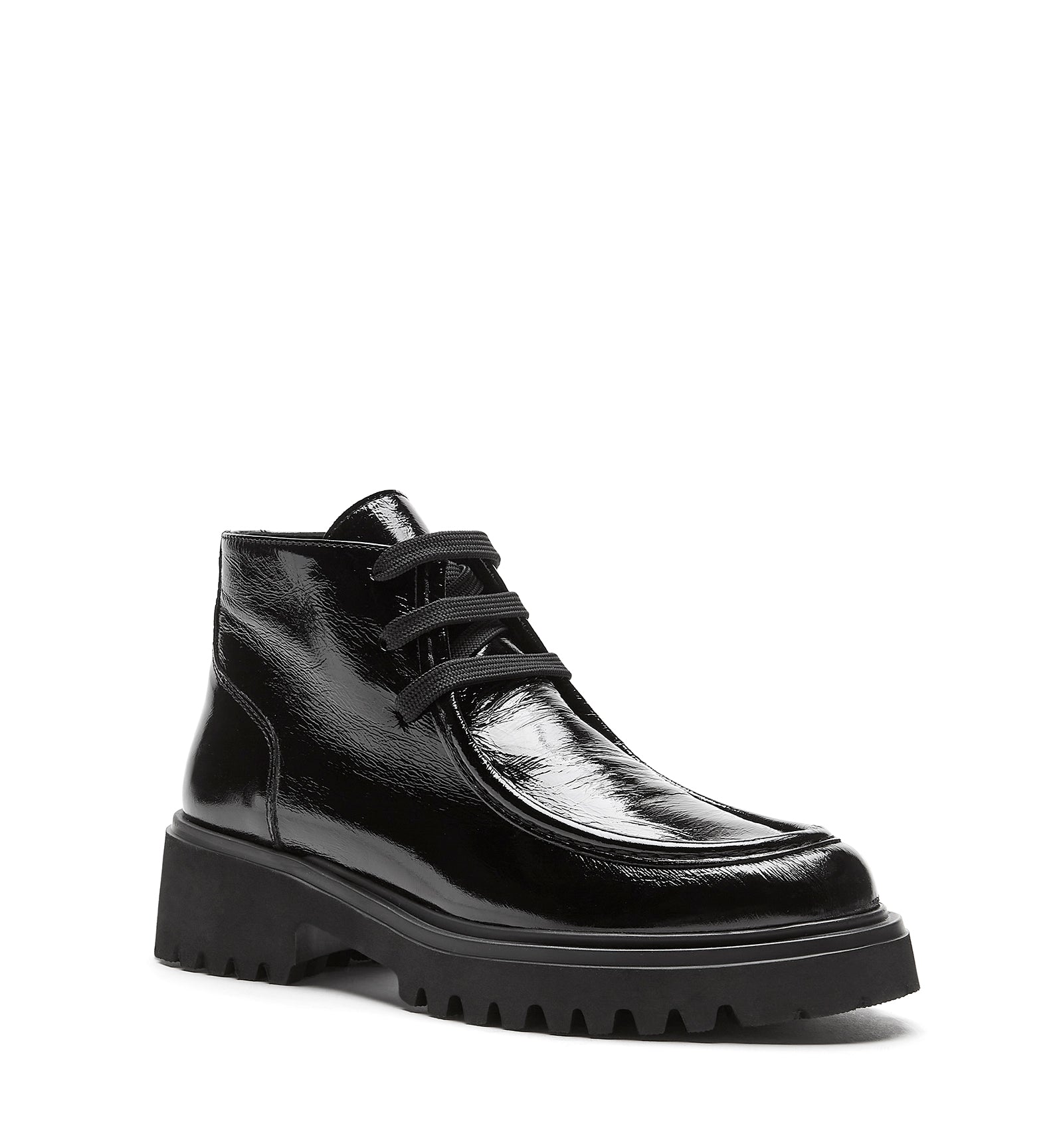 KIND CRUSHED LEATHER BOOTIE
