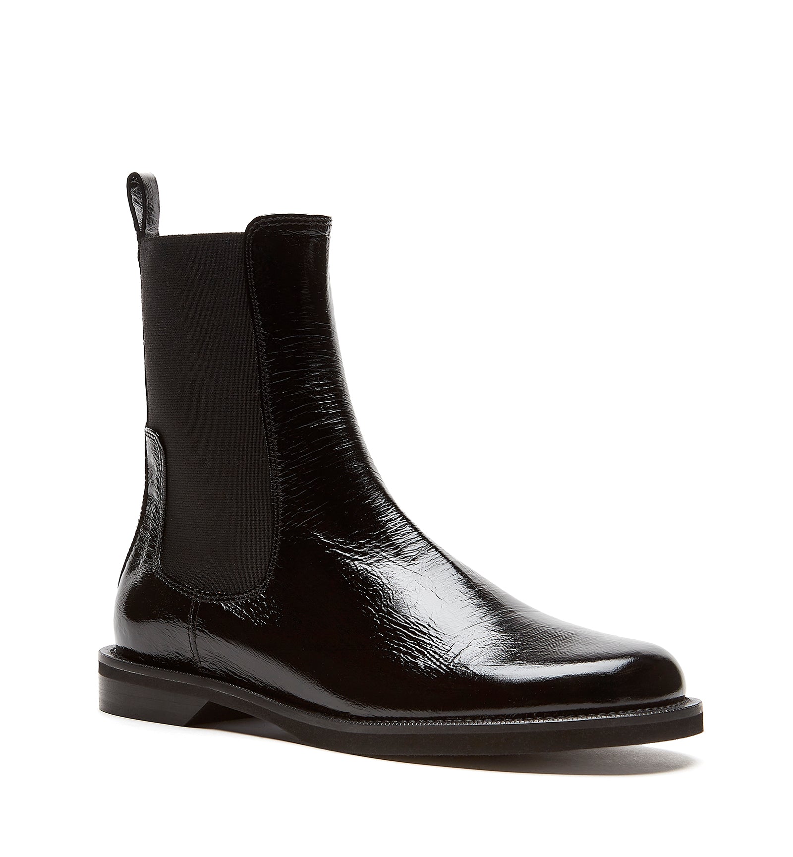 KINDLEY CRUSHED LEATHER BOOTIE