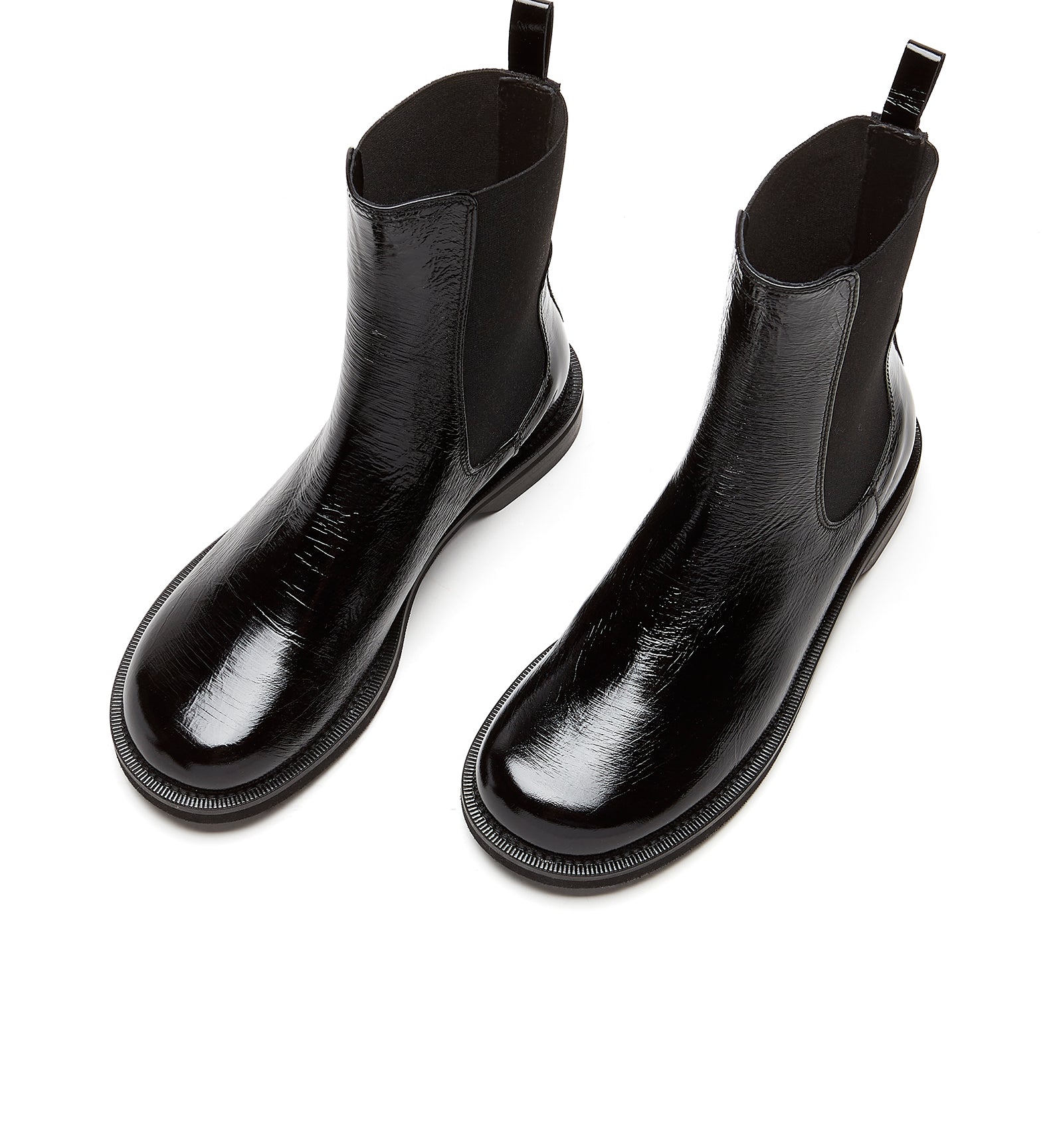 KINDLEY CRUSHED LEATHER BOOTIE