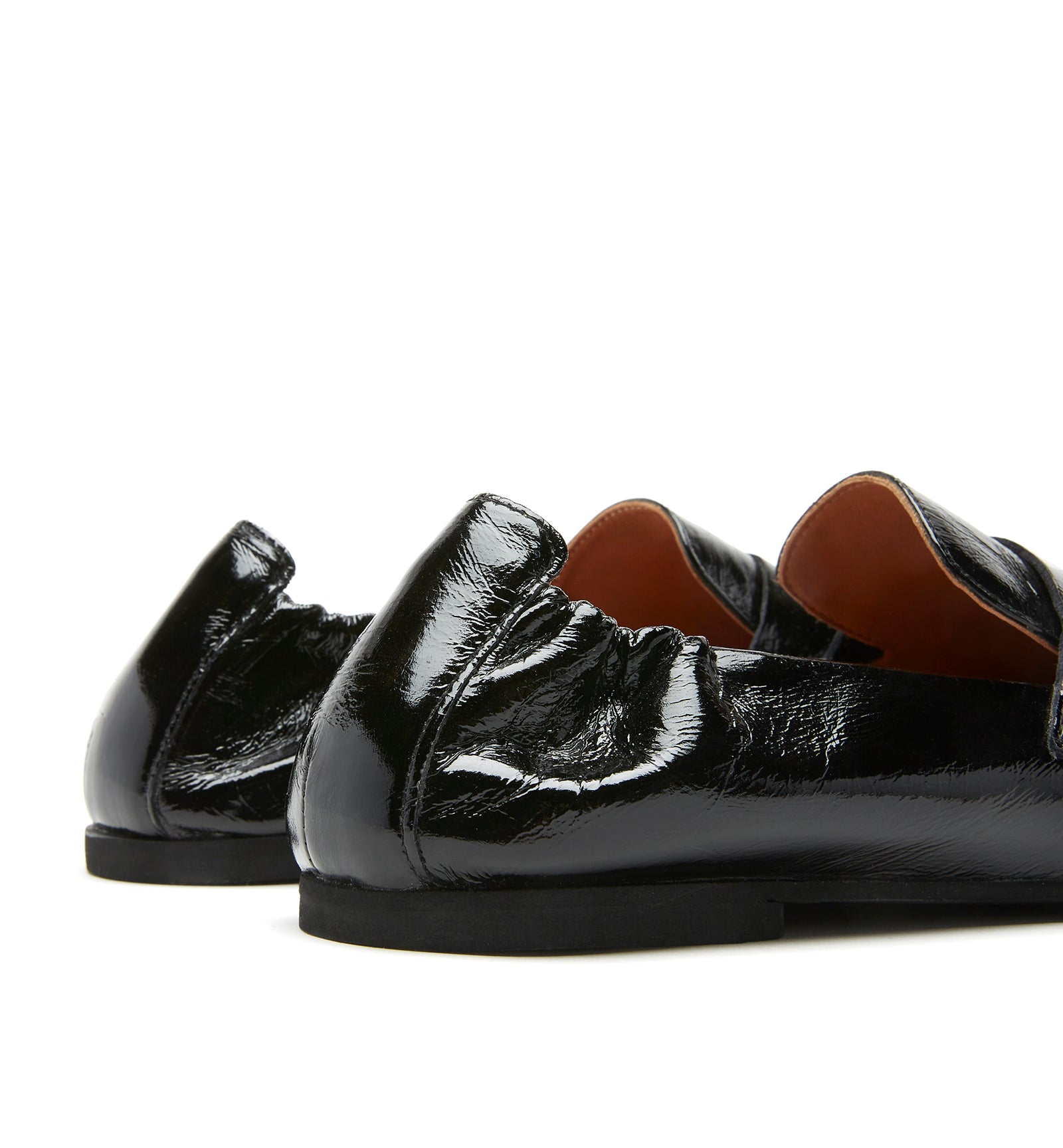 KITSON MOCASSIN EN CUIR EFFET FROISSÉ