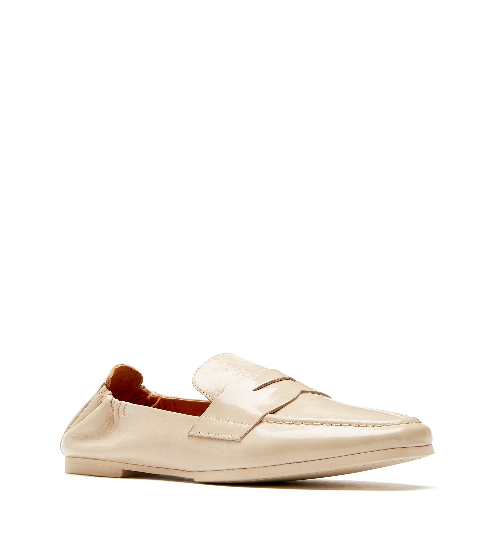KITSON CRUSHED LEATHER LOAFER