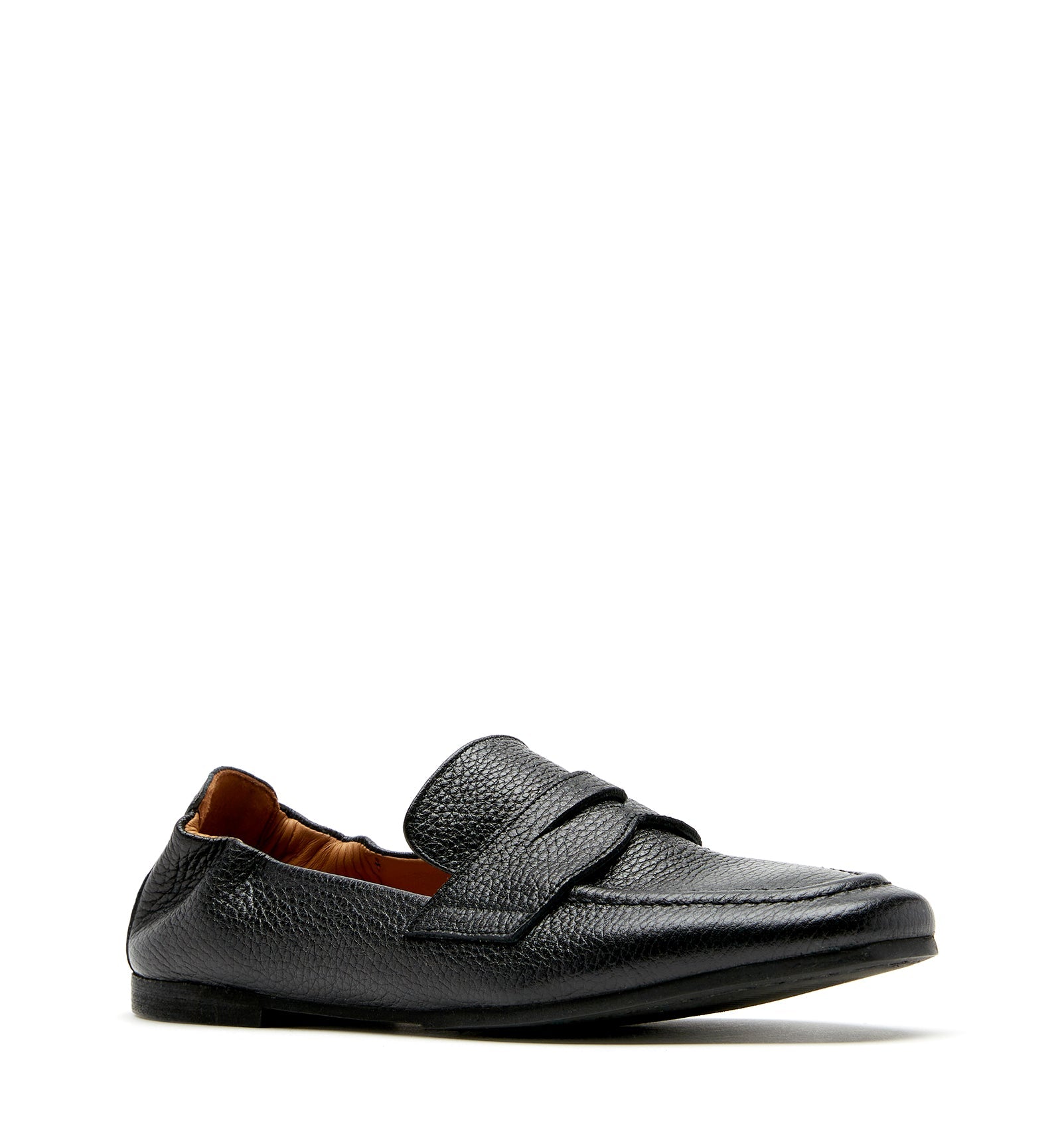KITSON PEBBLED LEATHER LOAFER - La Canadienne