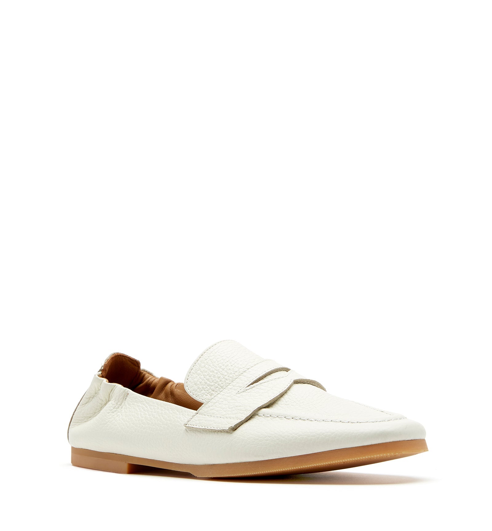 KITSON PEBBLED LEATHER LOAFER - La Canadienne