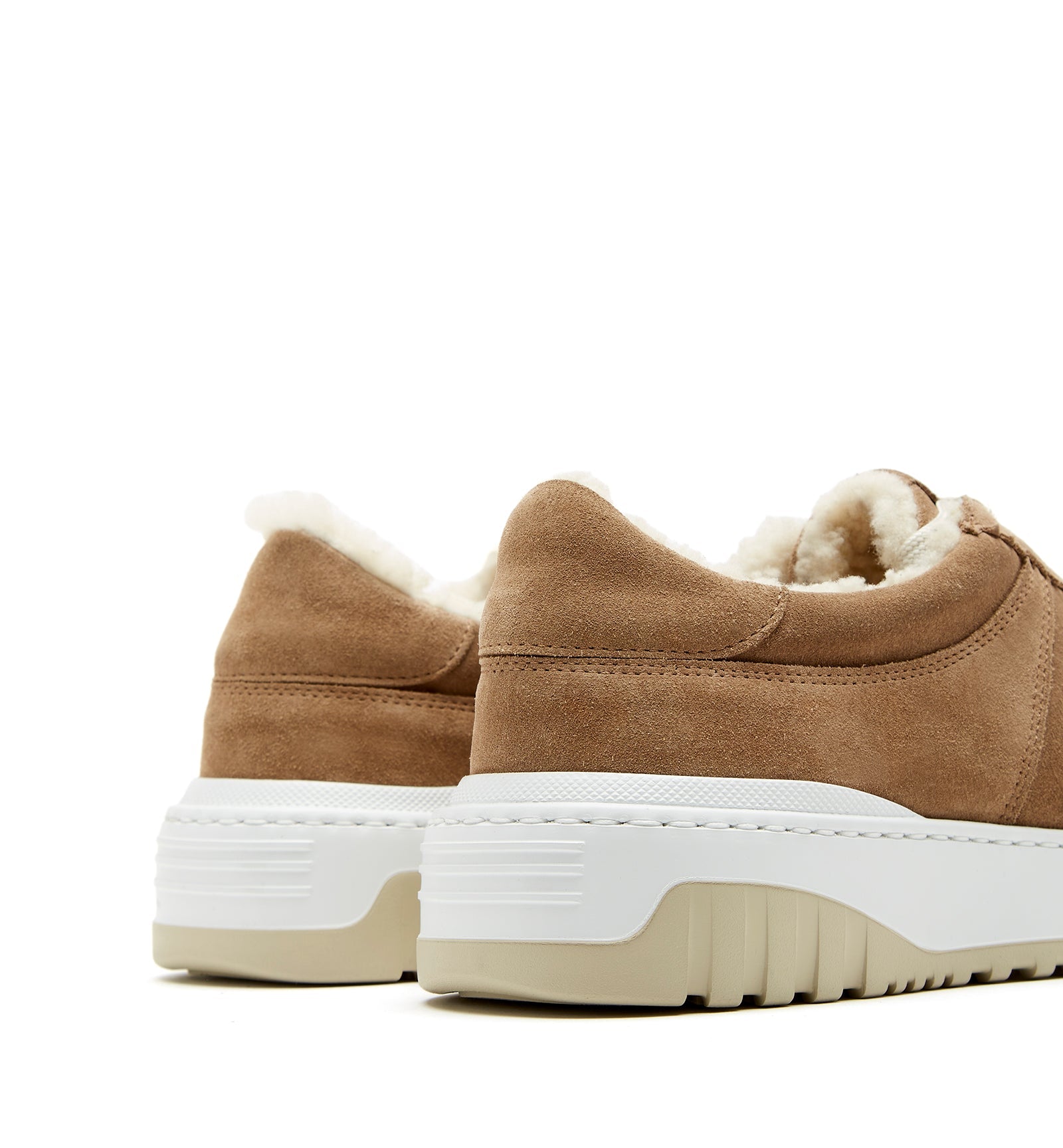 KLARE SHEARLING - LINED SUEDE SNEAKER - La Canadienne