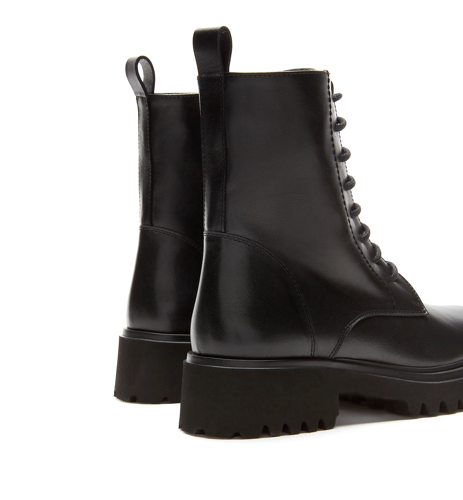 KNOWLEDGE LEATHER LACE UP BOOT