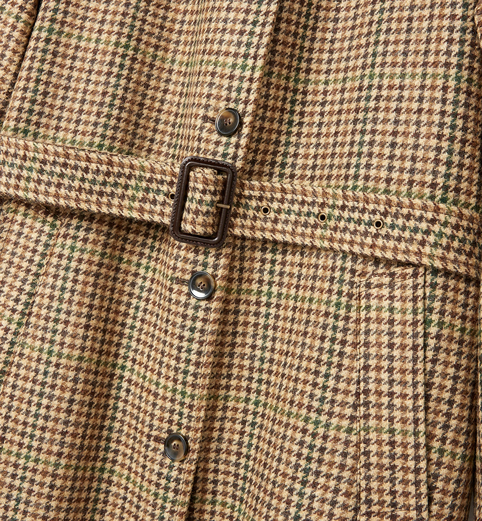 LAIKEN WOOL HOUNDSTOOTH COAT — Item 5 of 9