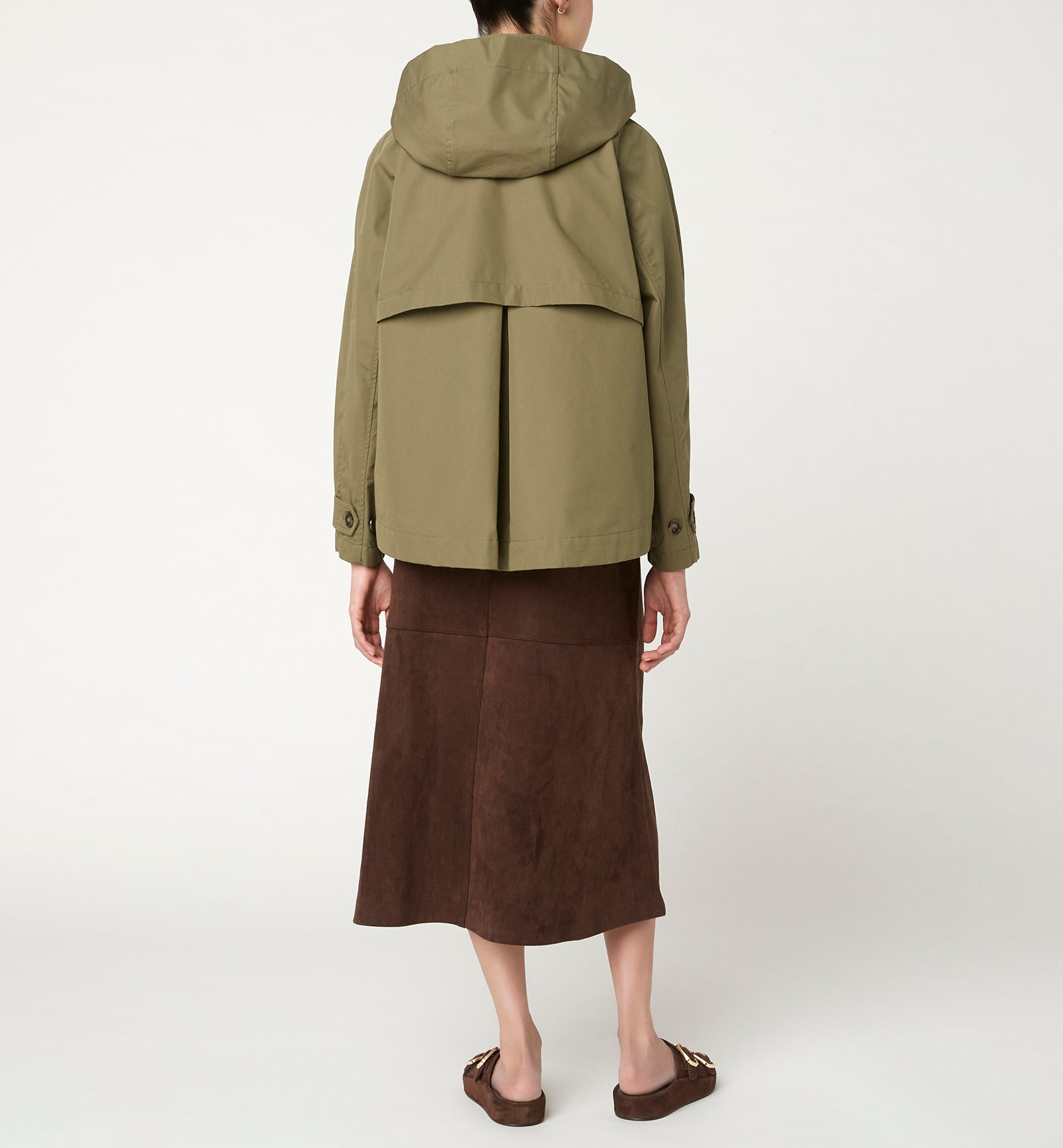 LEAH SHORT TRENCH COAT