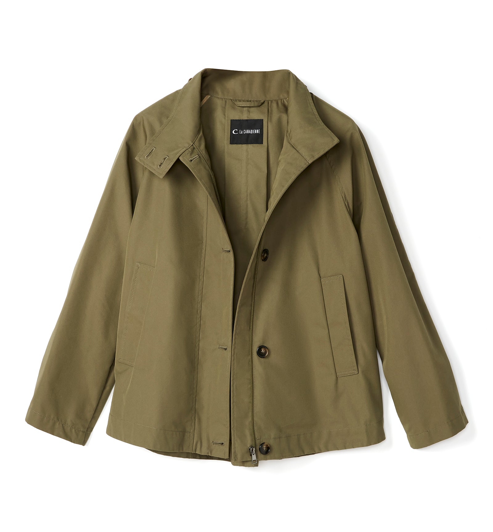 LEAH SHORT TRENCH COAT