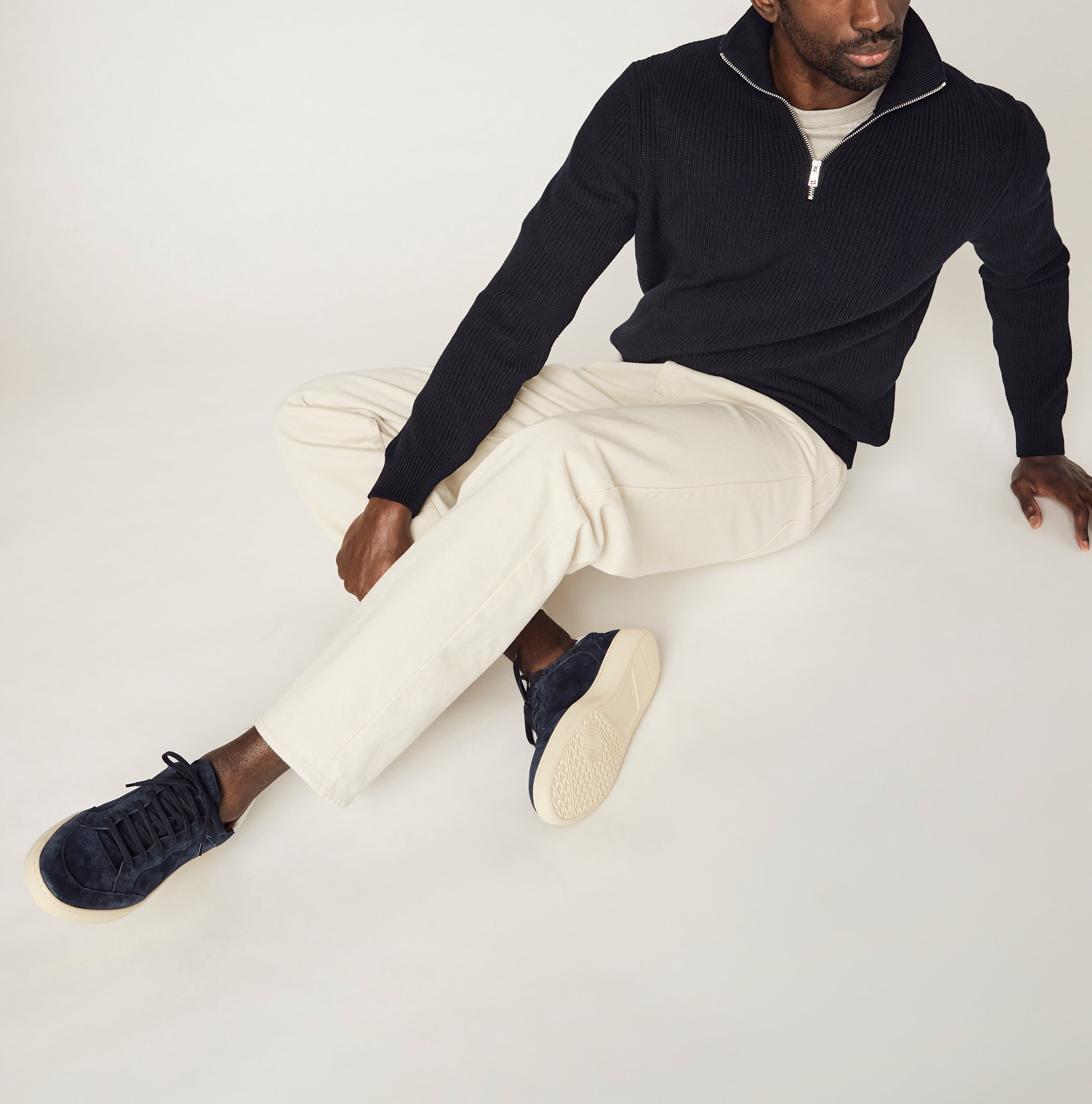 TED SNEAKER EN SUÈDE POUR HOMMES