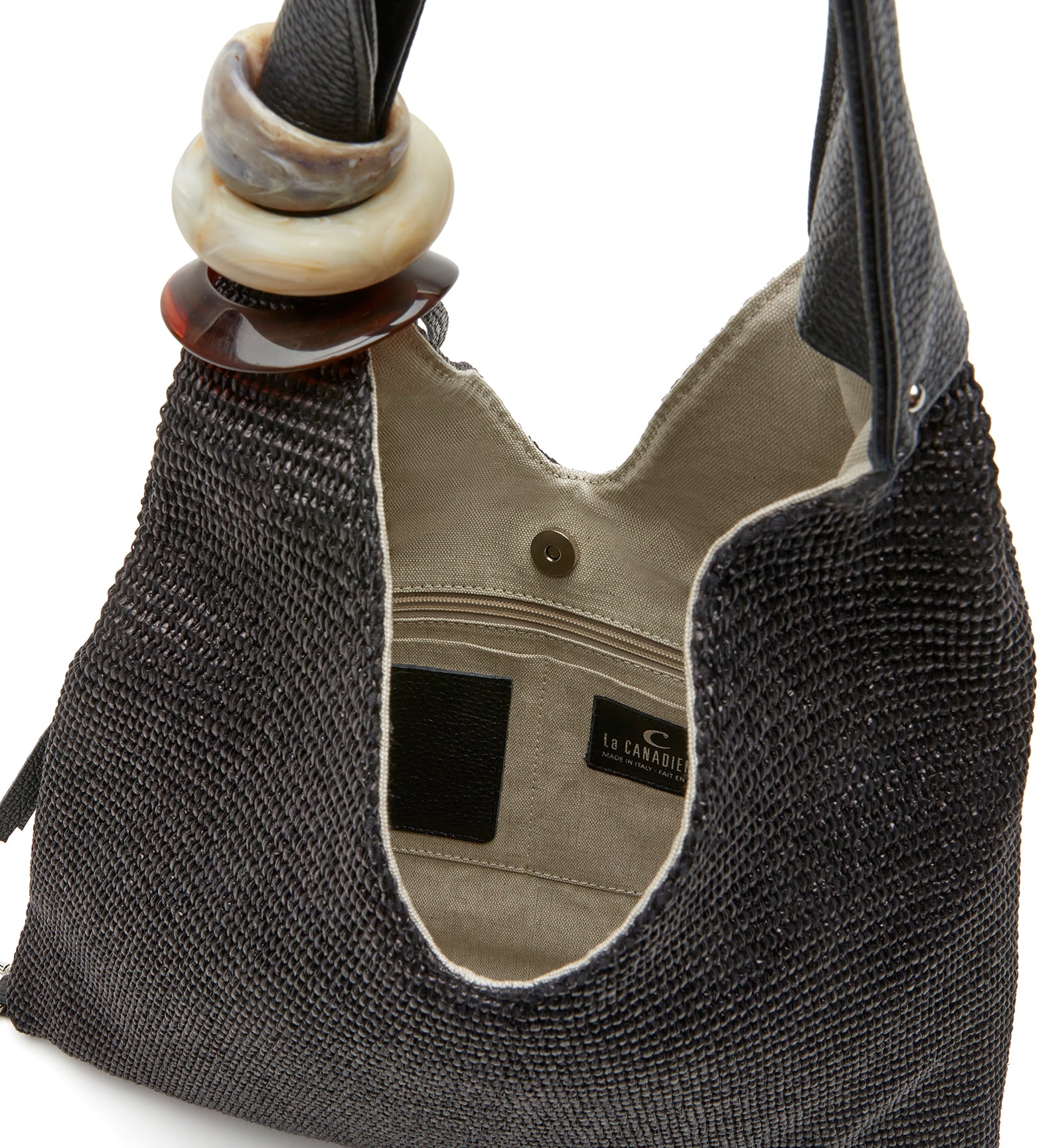 LOVIE RAFFIA TOTE BAG