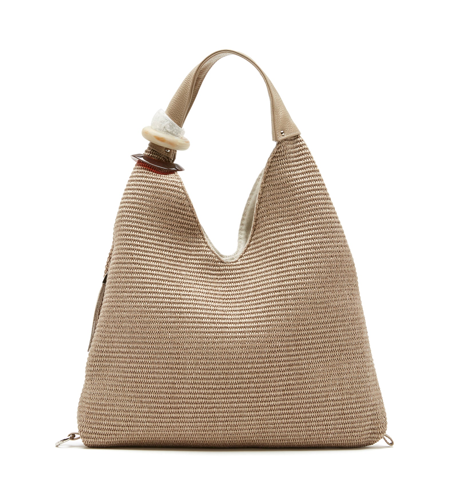LOVIE RAFFIA TOTE BAG