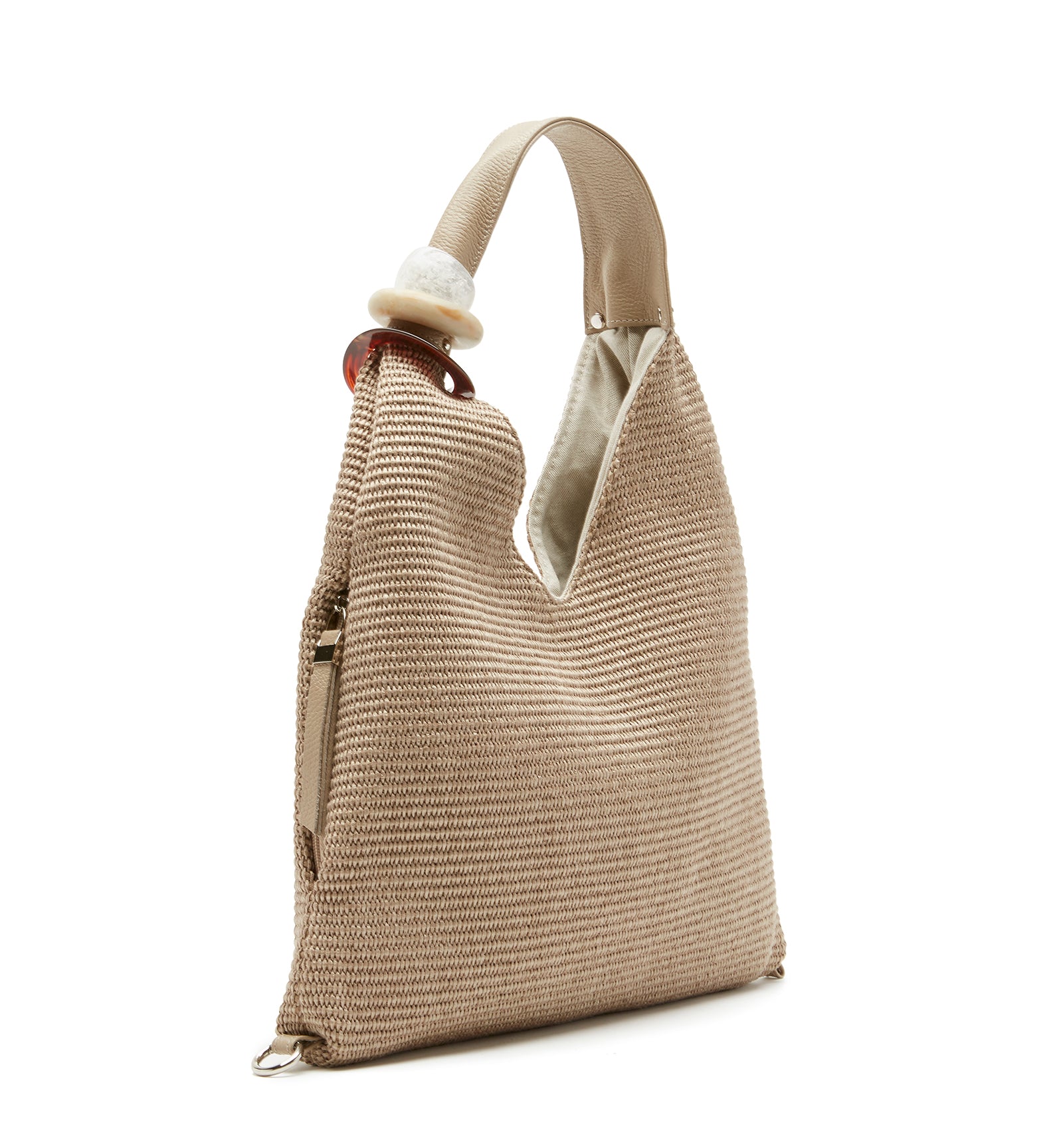 LOVIE RAFFIA TOTE BAG