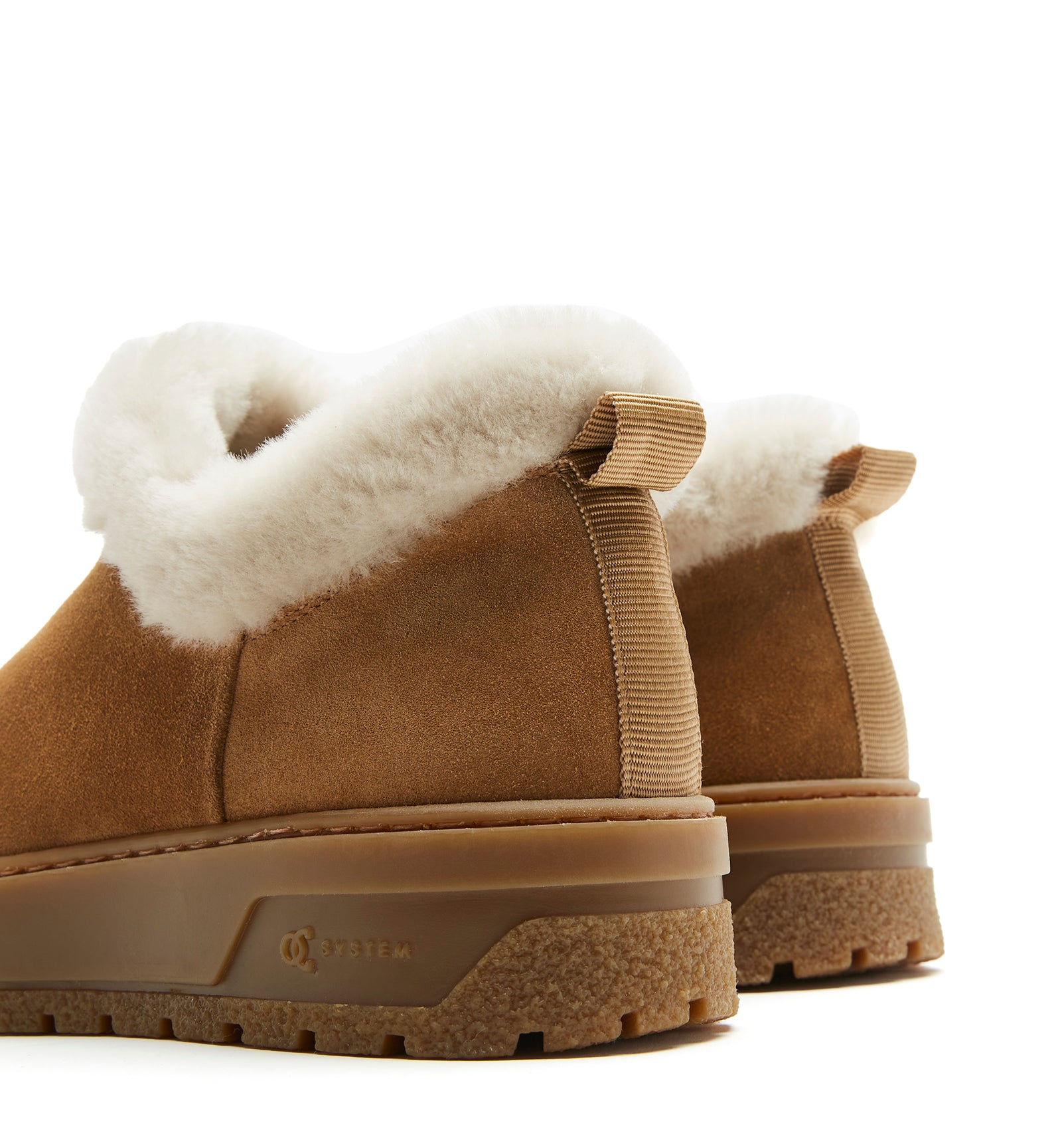 LUGANO SHEARLING LINED SUEDE BOOTIE
