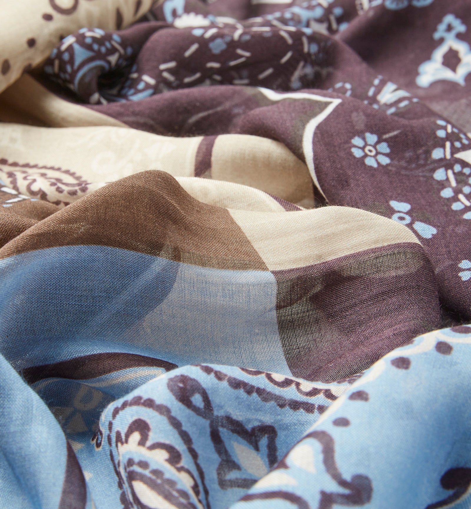 LUMIE FOULARD EN MODAL ET SOIE