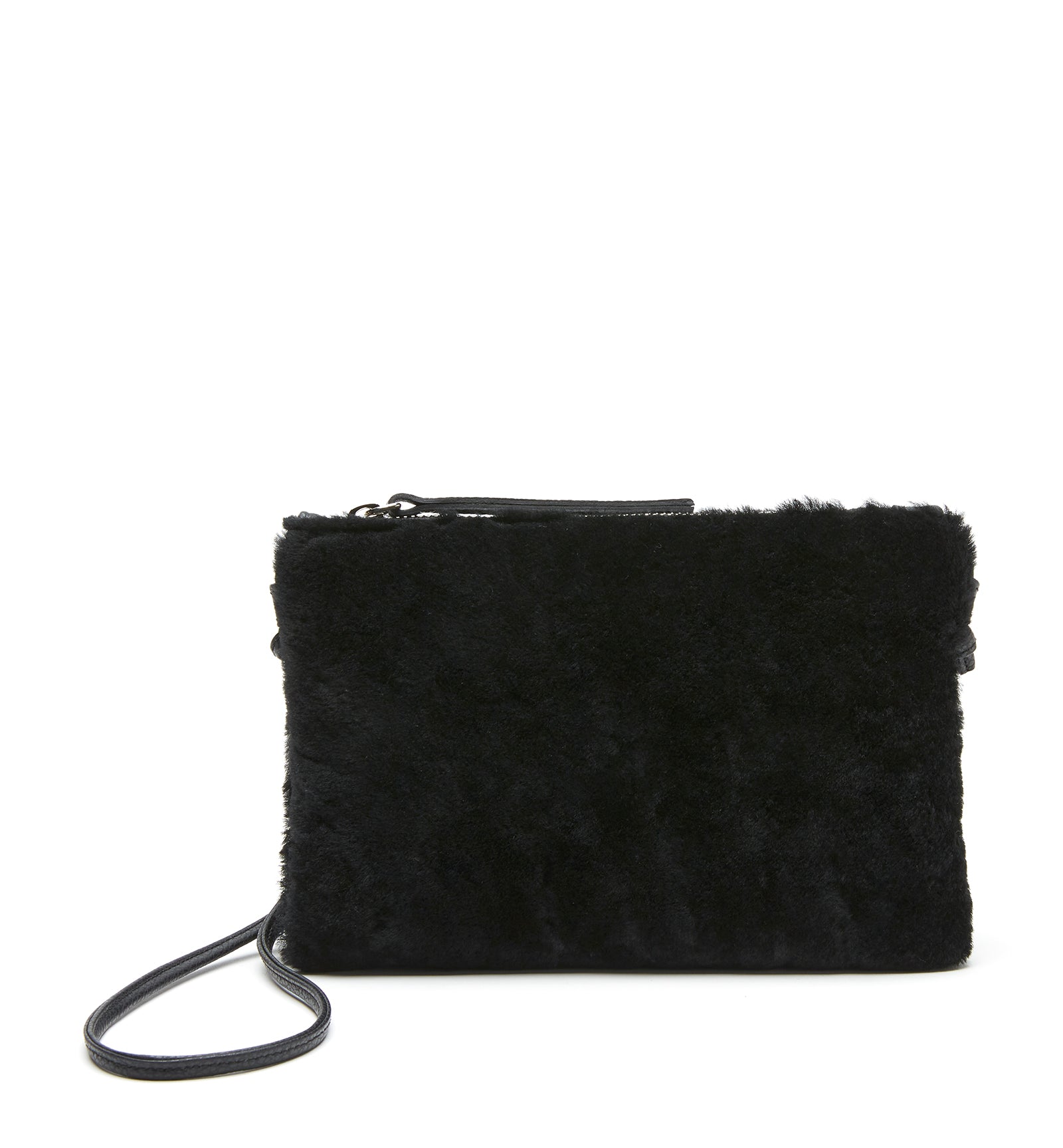 MACHELLE SHEARLING CROSSBODY BAG