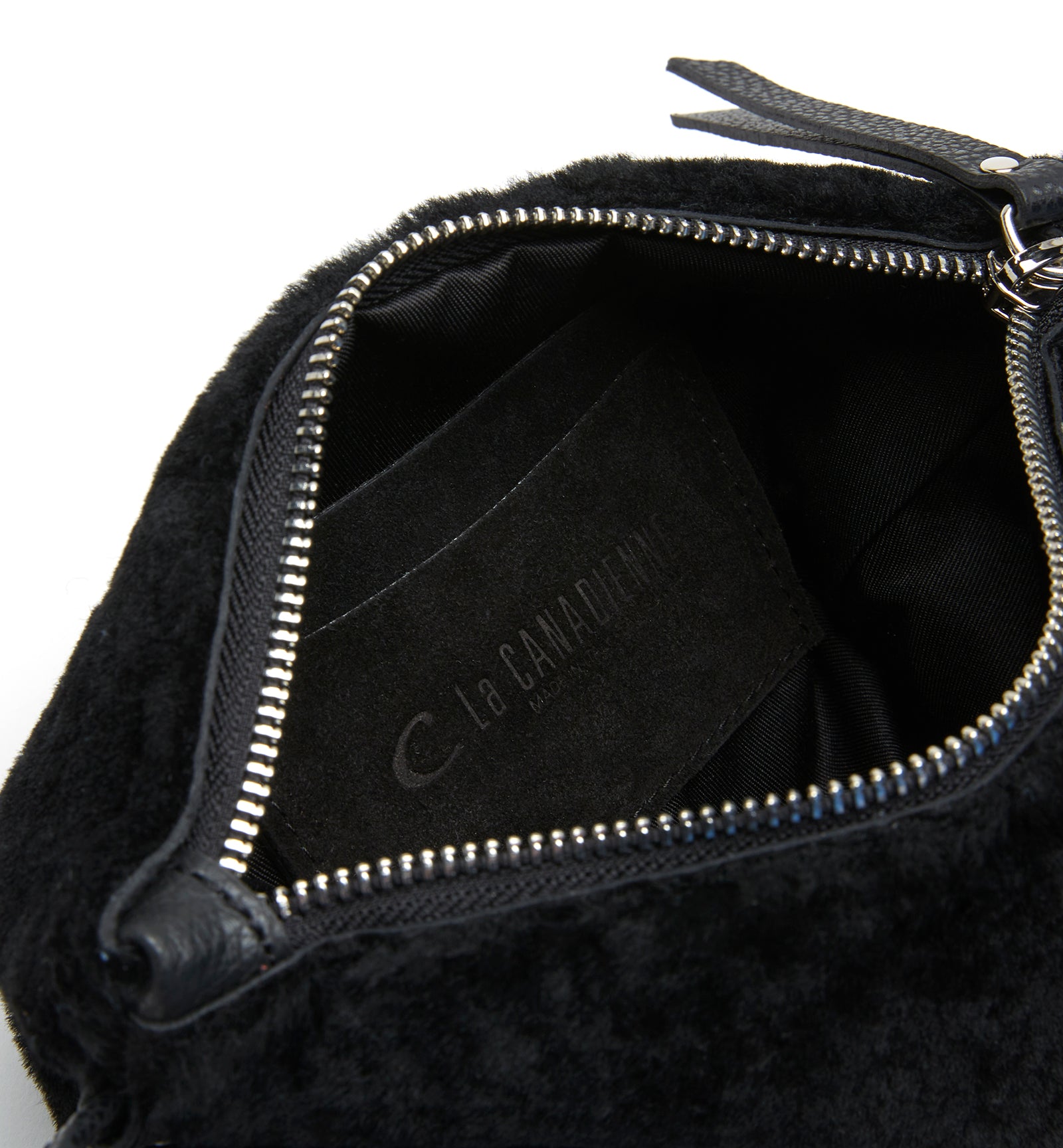 MACHELLE SHEARLING CROSSBODY BAG