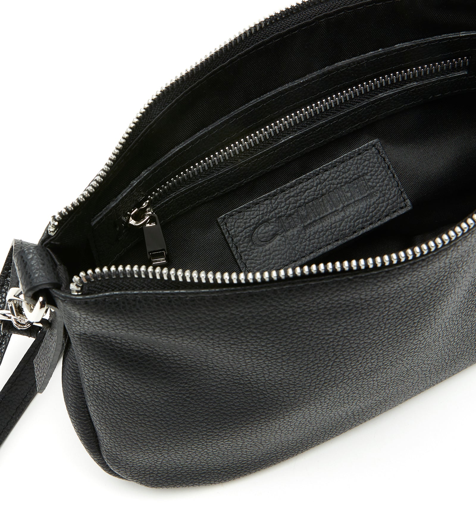 MAELLE LEATHER SHOULDER BAG