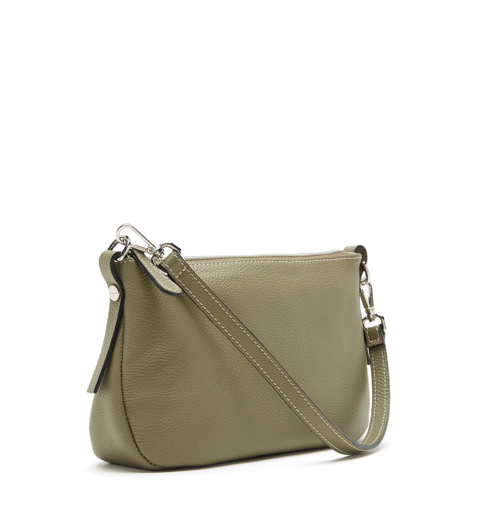 MAELLE LEATHER SHOULDER BAG