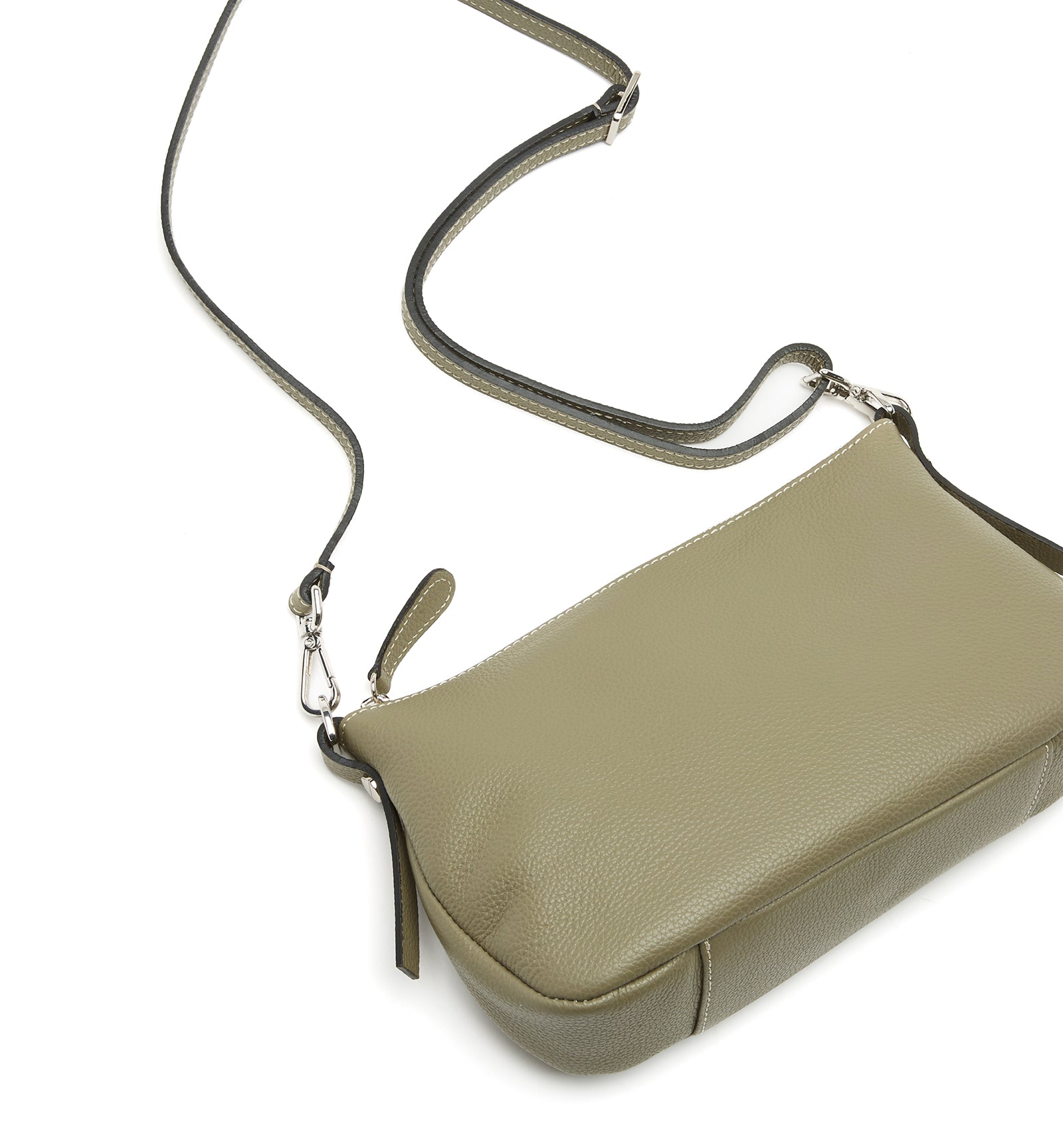 MAELLE LEATHER SHOULDER BAG