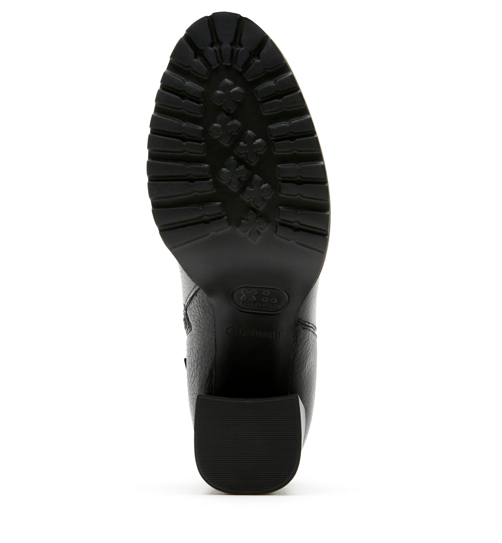 MAGGIE BOTTILLON EN CUIR GRAINÉ