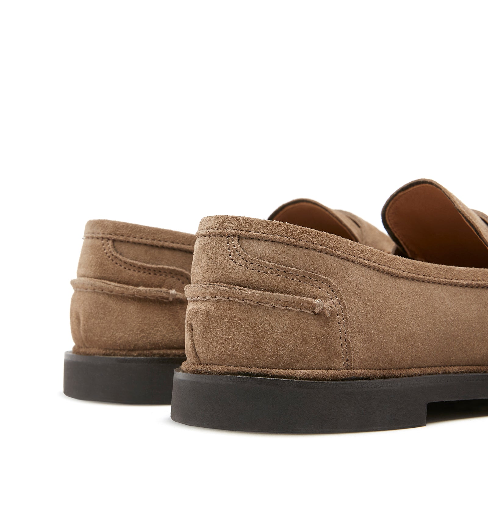 MAGNETIC MOCASSIN EN SUÈDE DOUBLÉ EN MOUTON