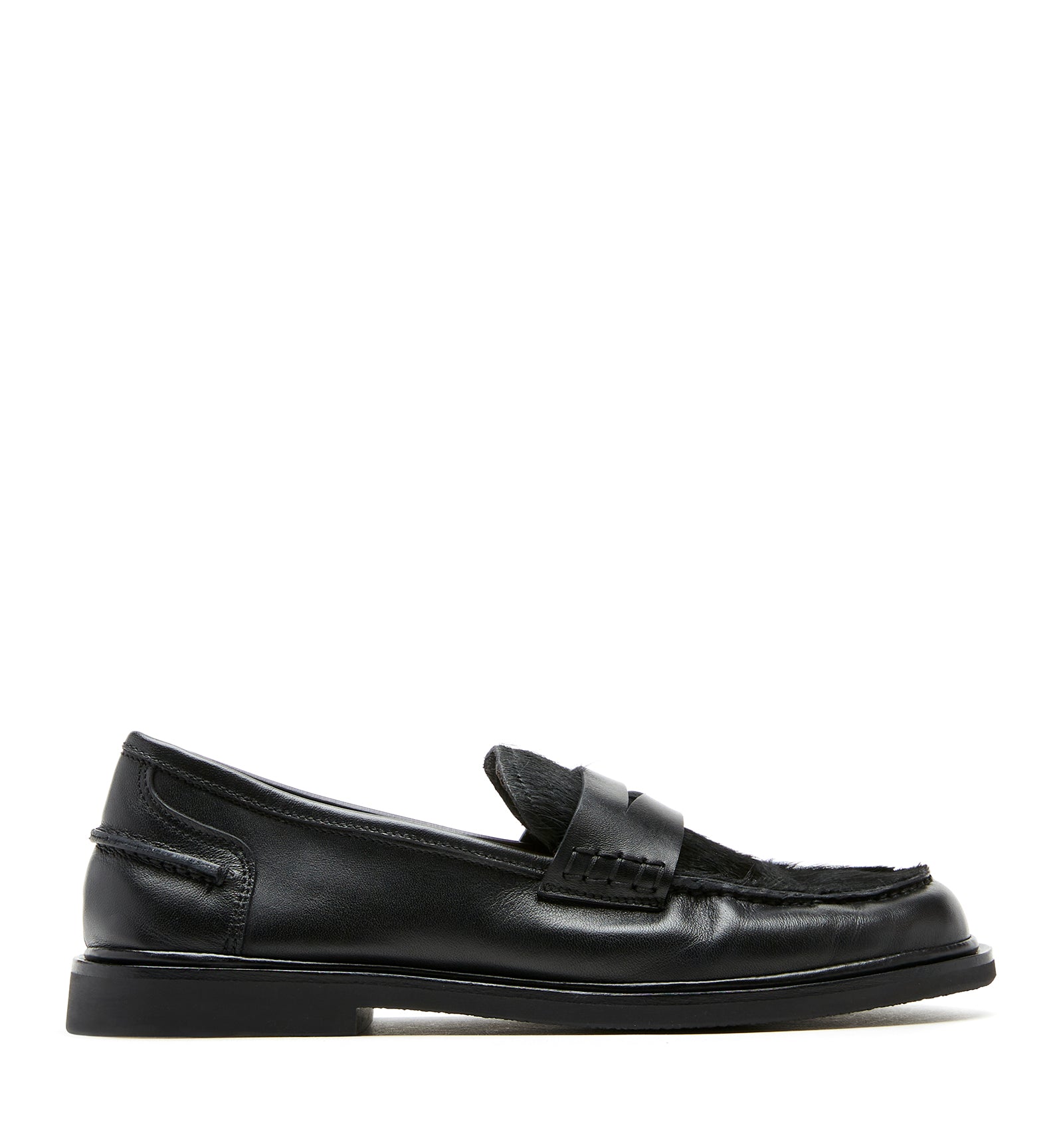 MAGNOLIA PONY HAIR LEATHER LOAFER