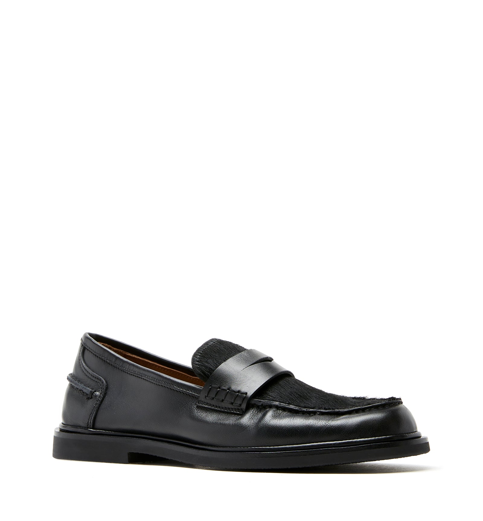 MAGNOLIA PONY HAIR LEATHER LOAFER