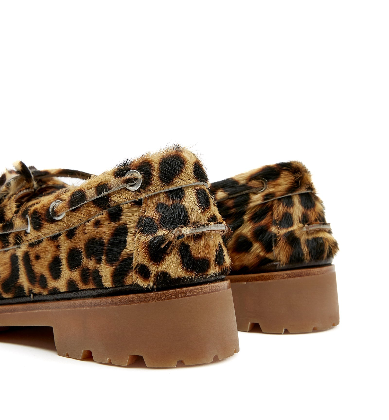 MAJESTIC LEOPARD - PRINT BOAT SHOE - La Canadienne