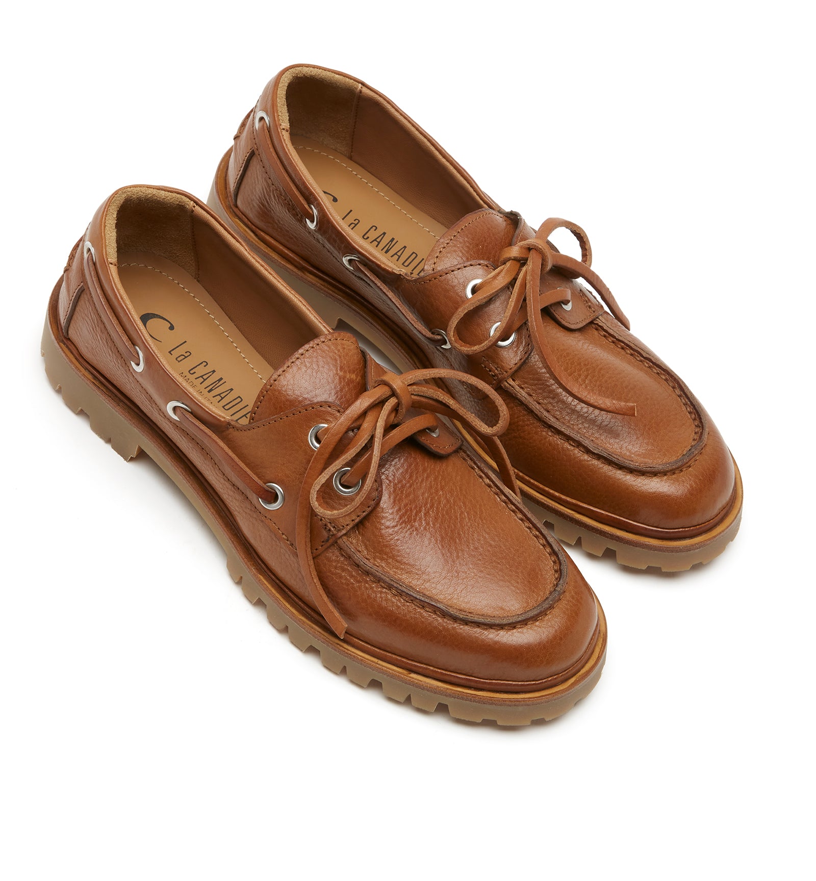 MAJESTIQUE CHAUSSURE BATEAU EN CUIR